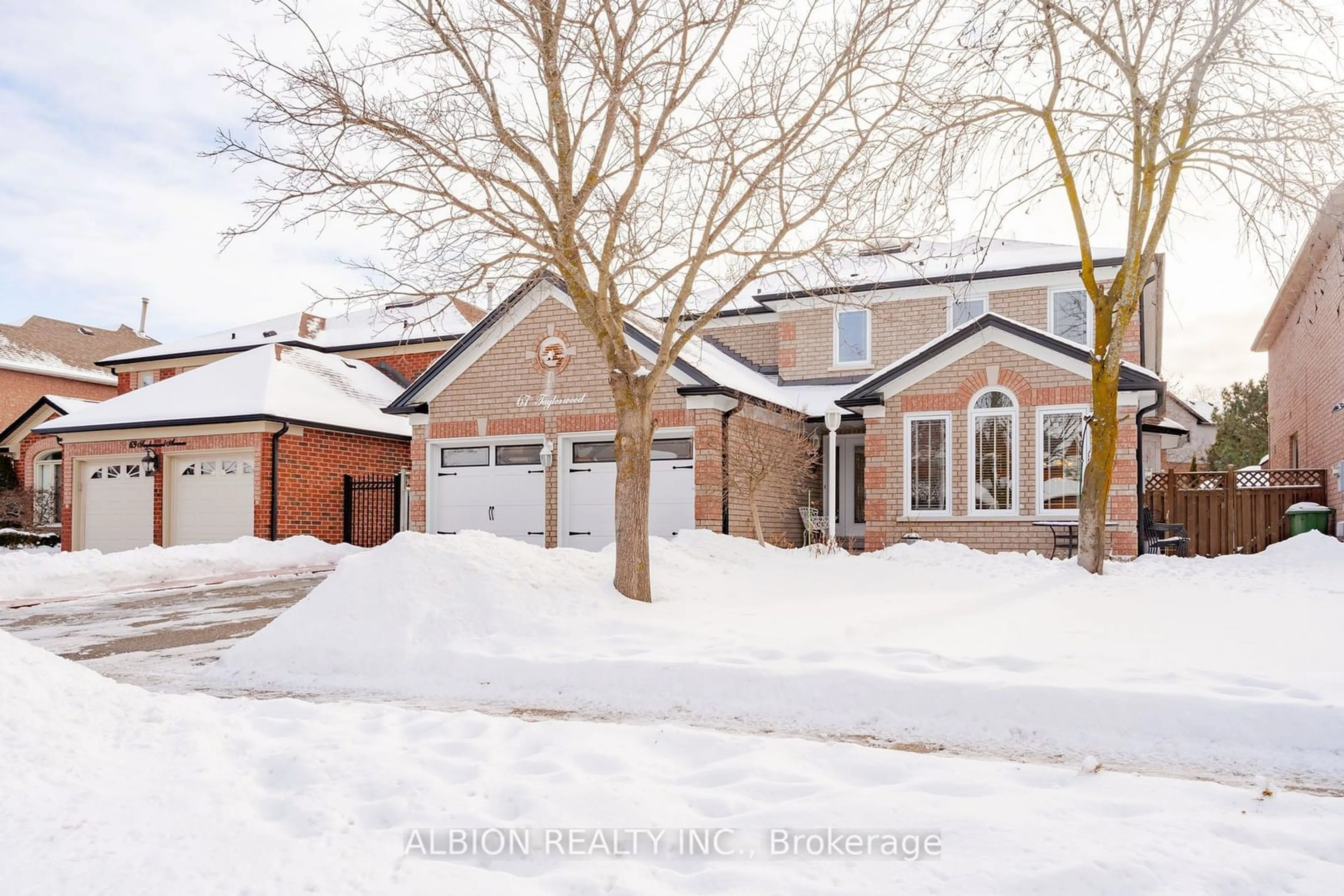 Home with brick exterior material, street for 67 Taylorwood Ave, Caledon Ontario L7E 1J6