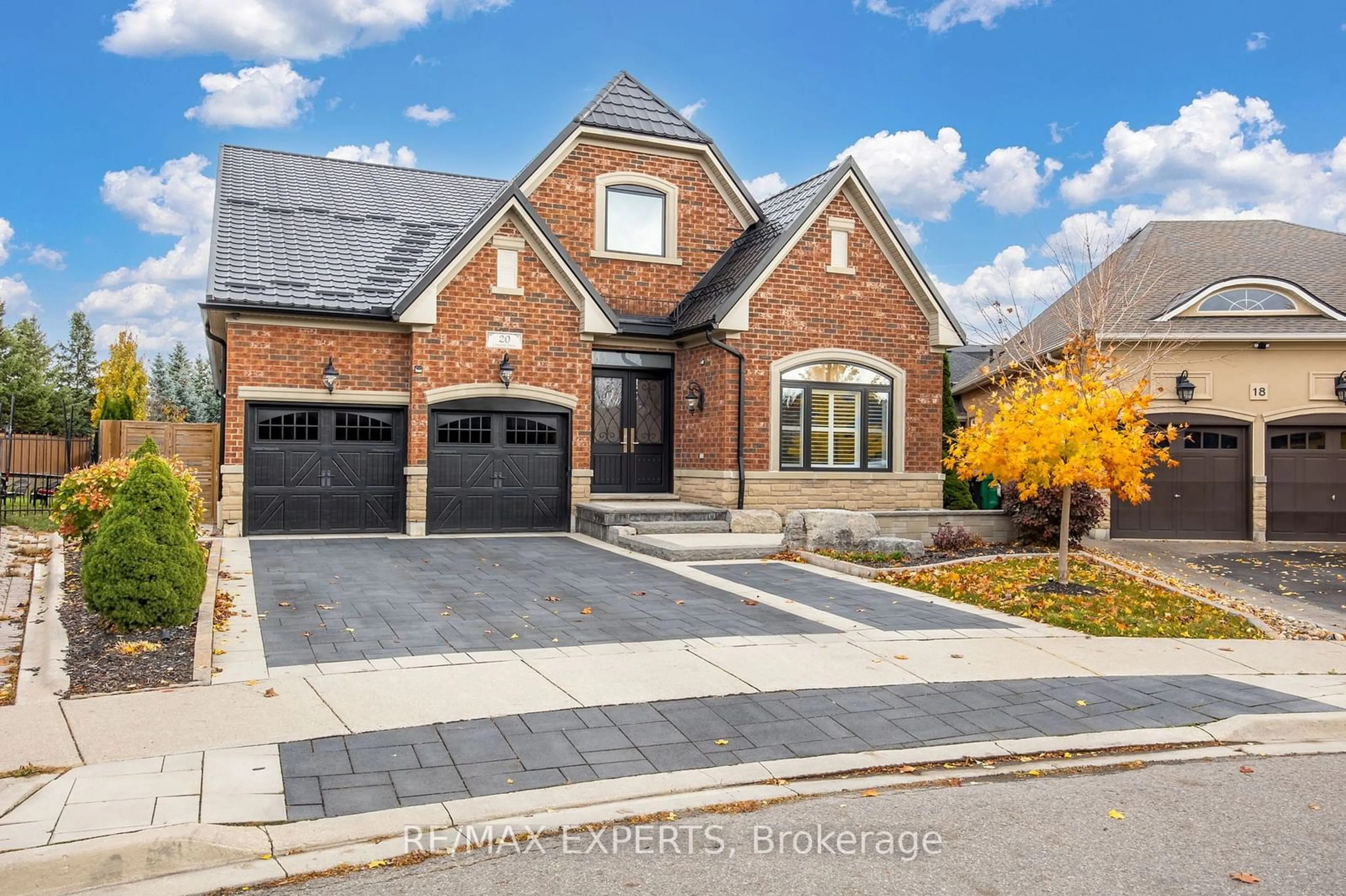 Home with brick exterior material, street for 20 Concorde Dr, Brampton Ontario L6P 1V6