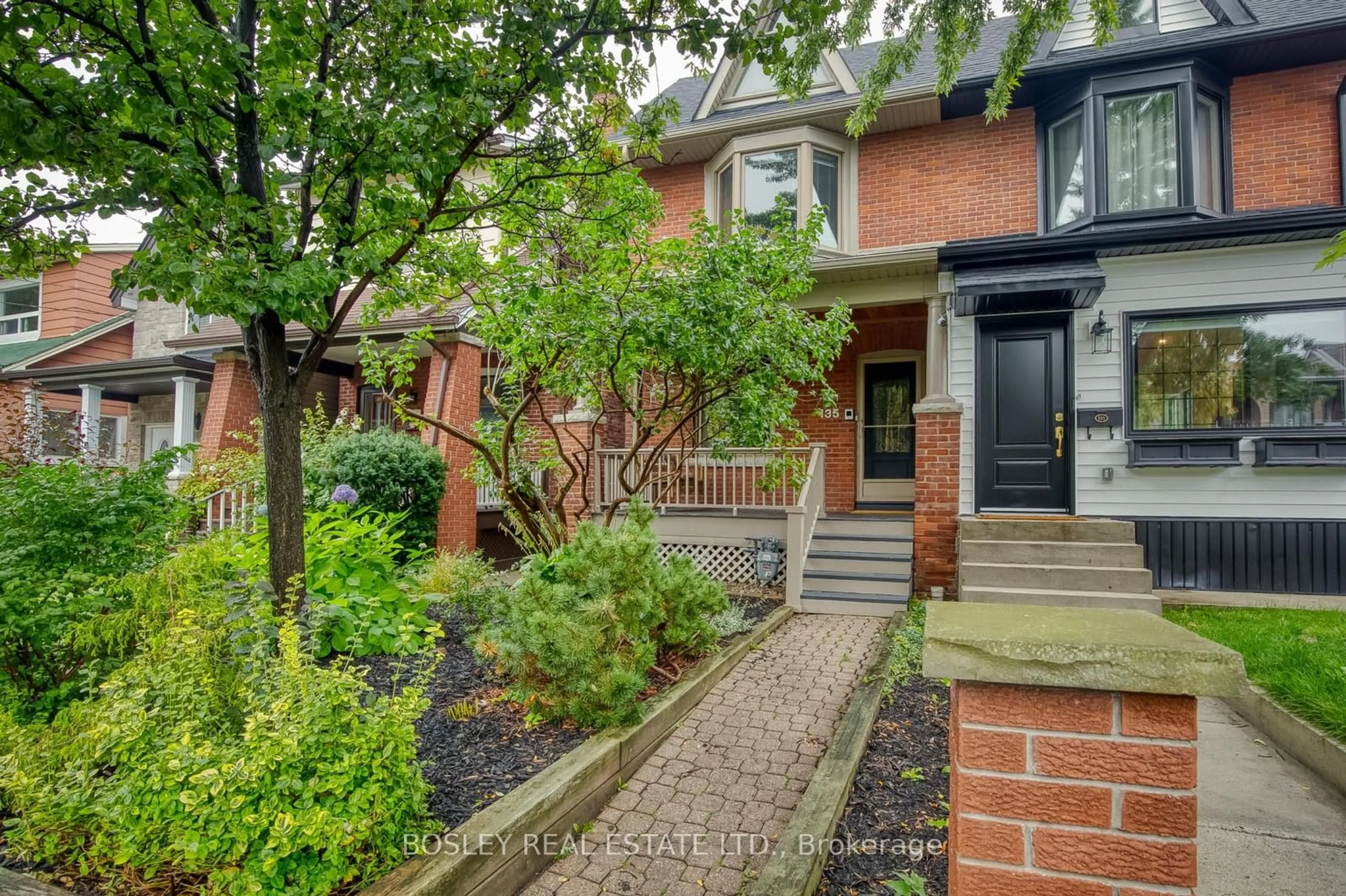 Home with brick exterior material, street for 135 Boon Ave, Toronto Ontario M6E 3Z6