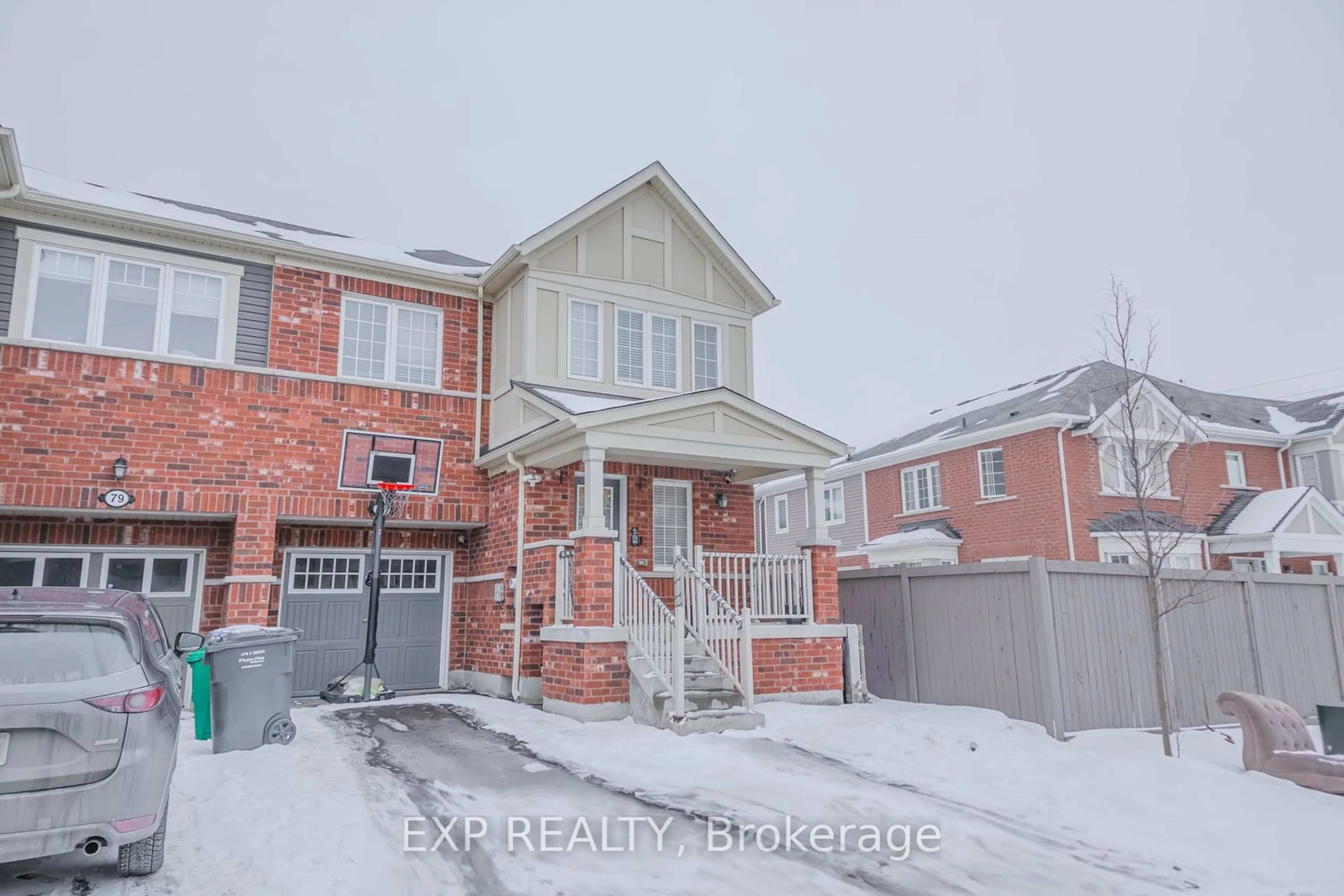 Home with brick exterior material, street for 77 Benhurst Cres, Brampton Ontario L7A 5A5