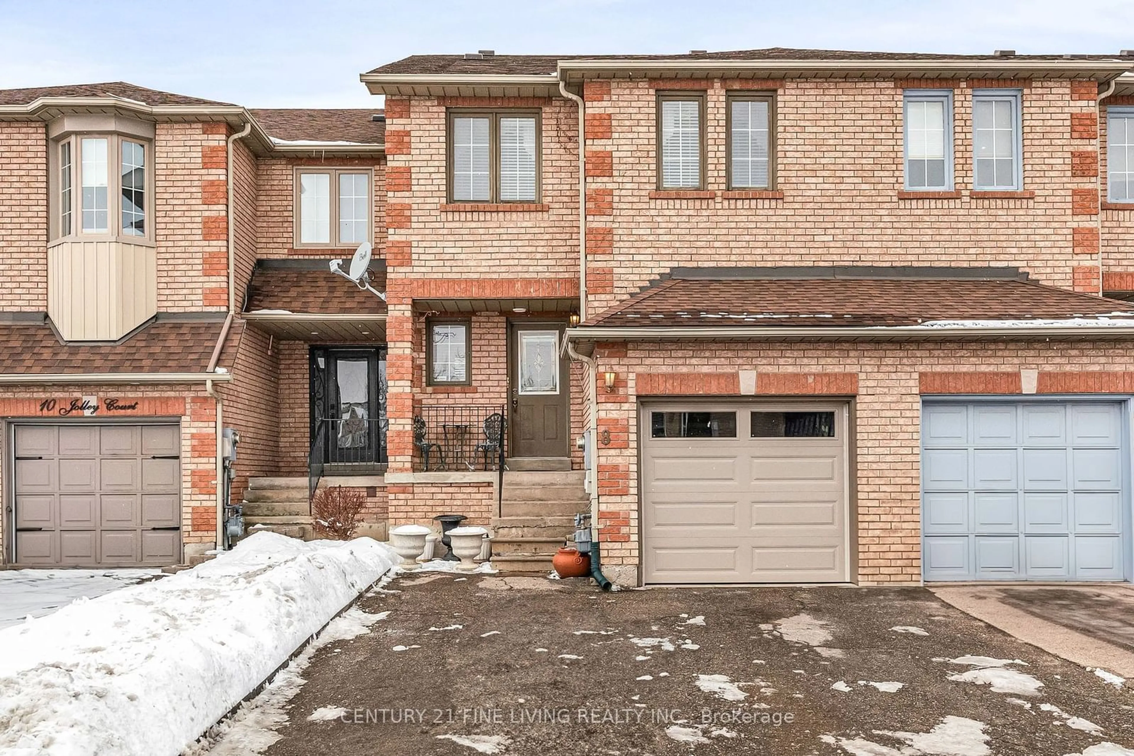 Home with brick exterior material, street for 8 Jolley Crt, Caledon Ontario L7E 1W4