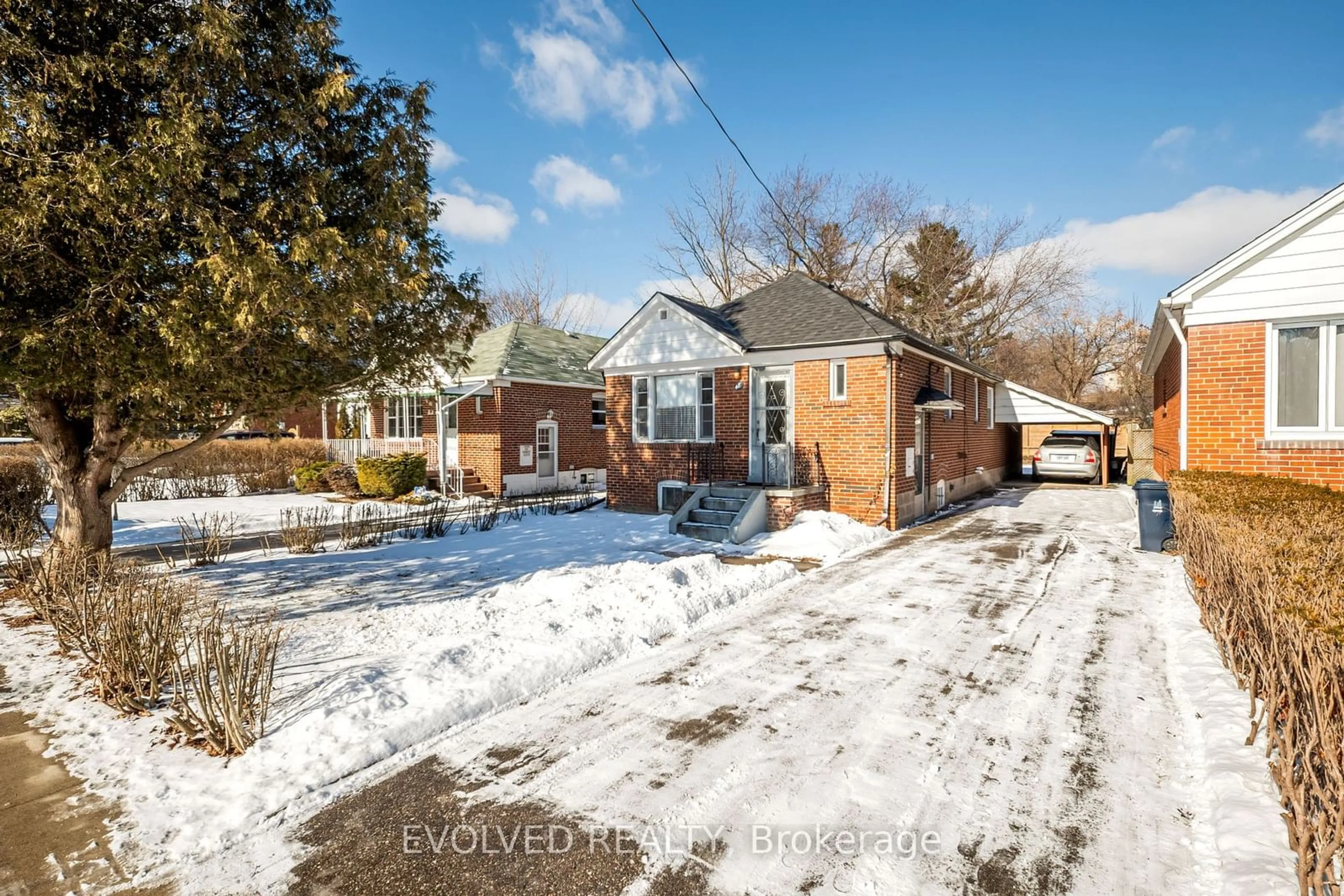 Home with brick exterior material, street for 48 James St, Toronto Ontario M8W 1L3