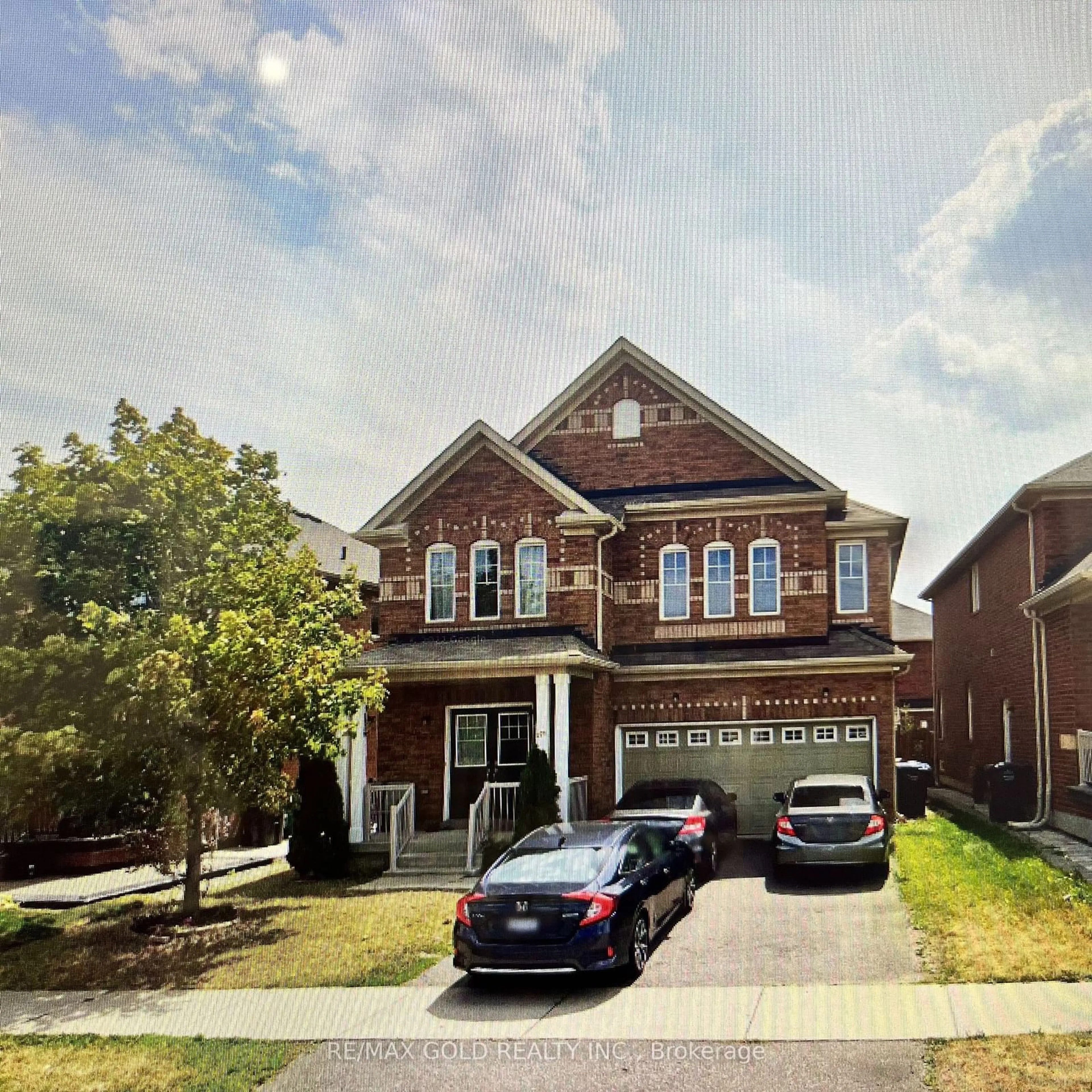 Home with brick exterior material, street for 221 Valleyway Dr, Brampton Ontario L6X 0N9