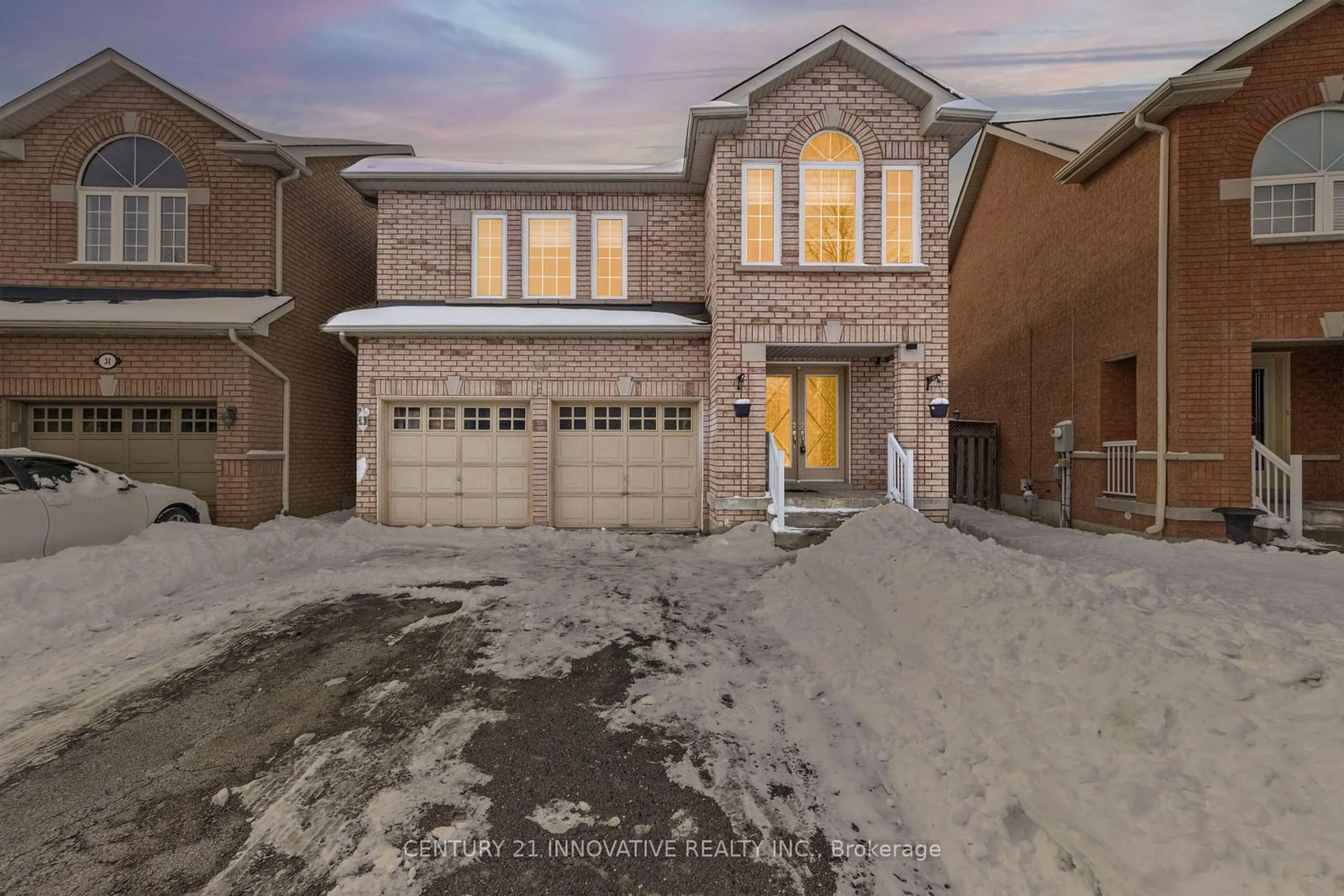 Home with brick exterior material, street for 36 Echoridge Dr, Brampton Ontario L7A 3K8