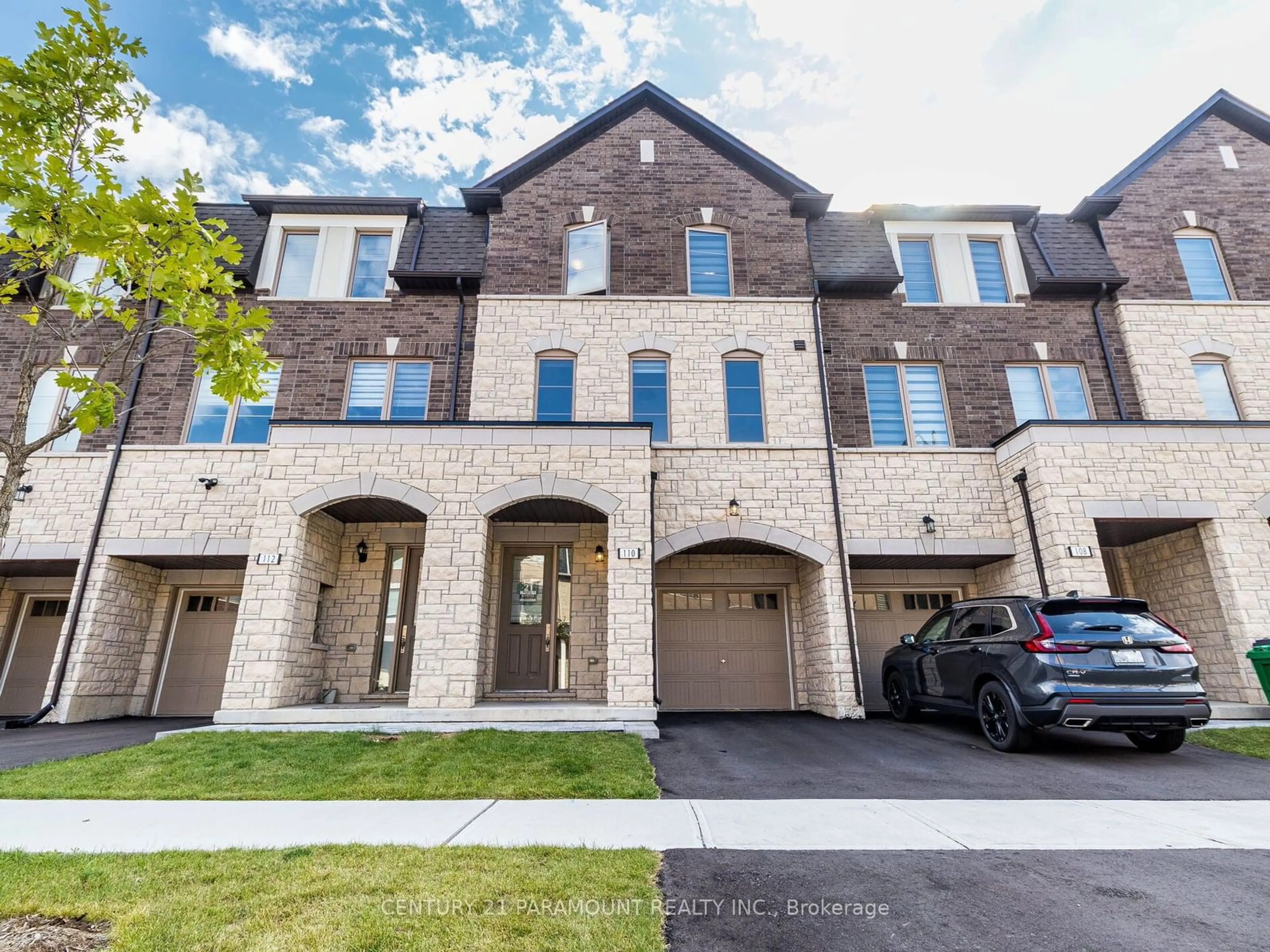 Home with brick exterior material, street for 110 Halliford Pl, Brampton Ontario L6P 0N5