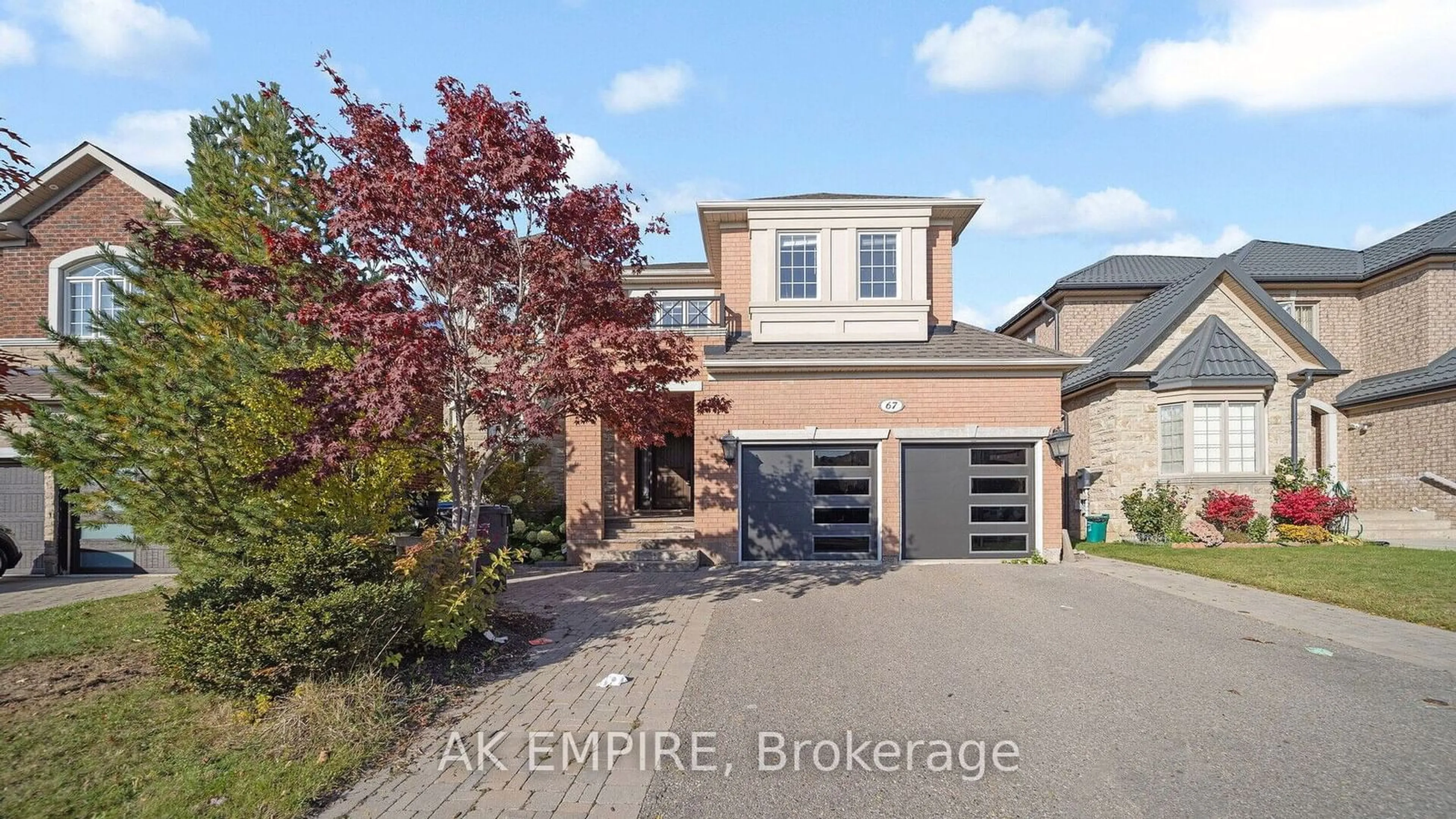 Home with brick exterior material, street for 67 Saint Hubert Dr, Brampton Ontario L6P 1Y5