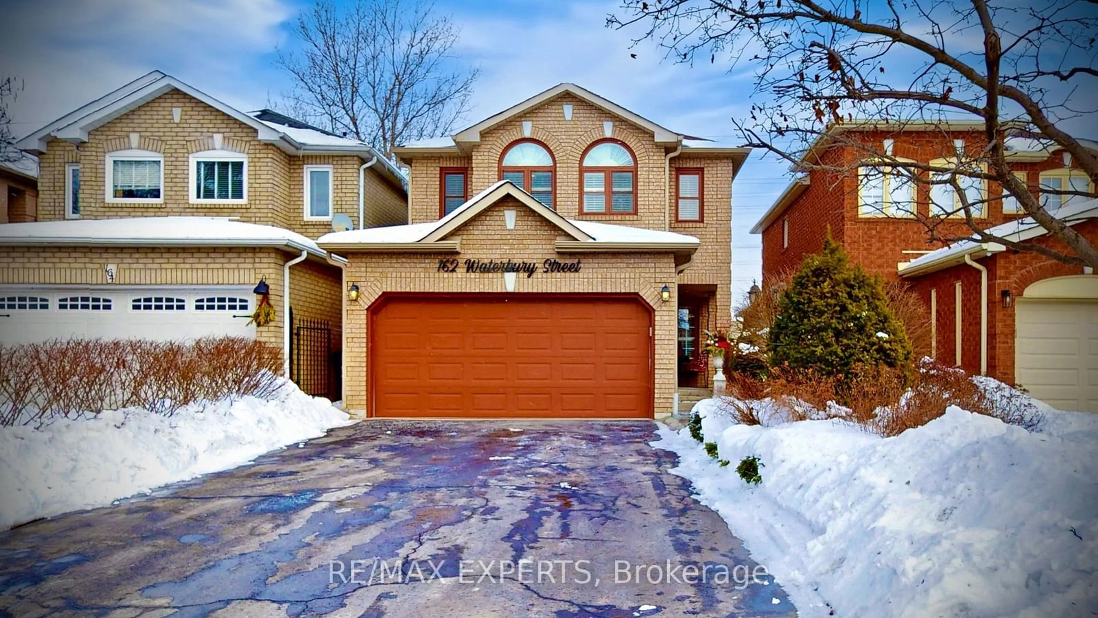 Home with brick exterior material, street for 162 Waterbury St, Caledon Ontario L7E 2G5