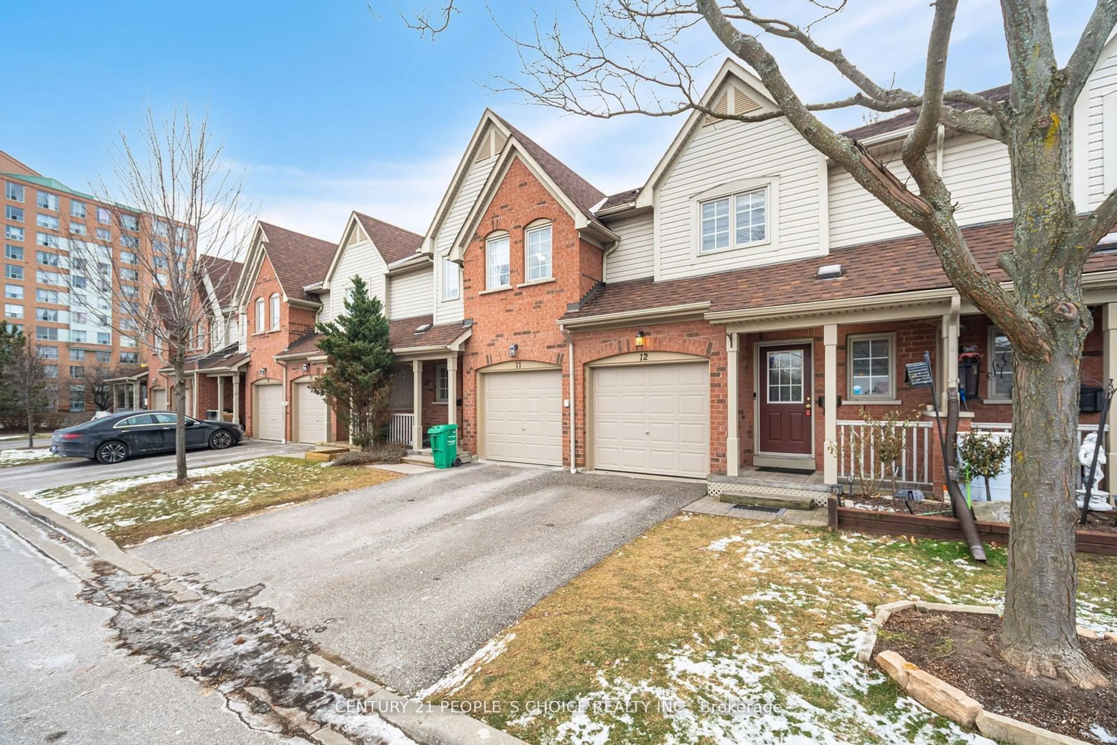 Home with brick exterior material, street for 5950 Glen Erin Dr #12, Mississauga Ontario L5M 6J1