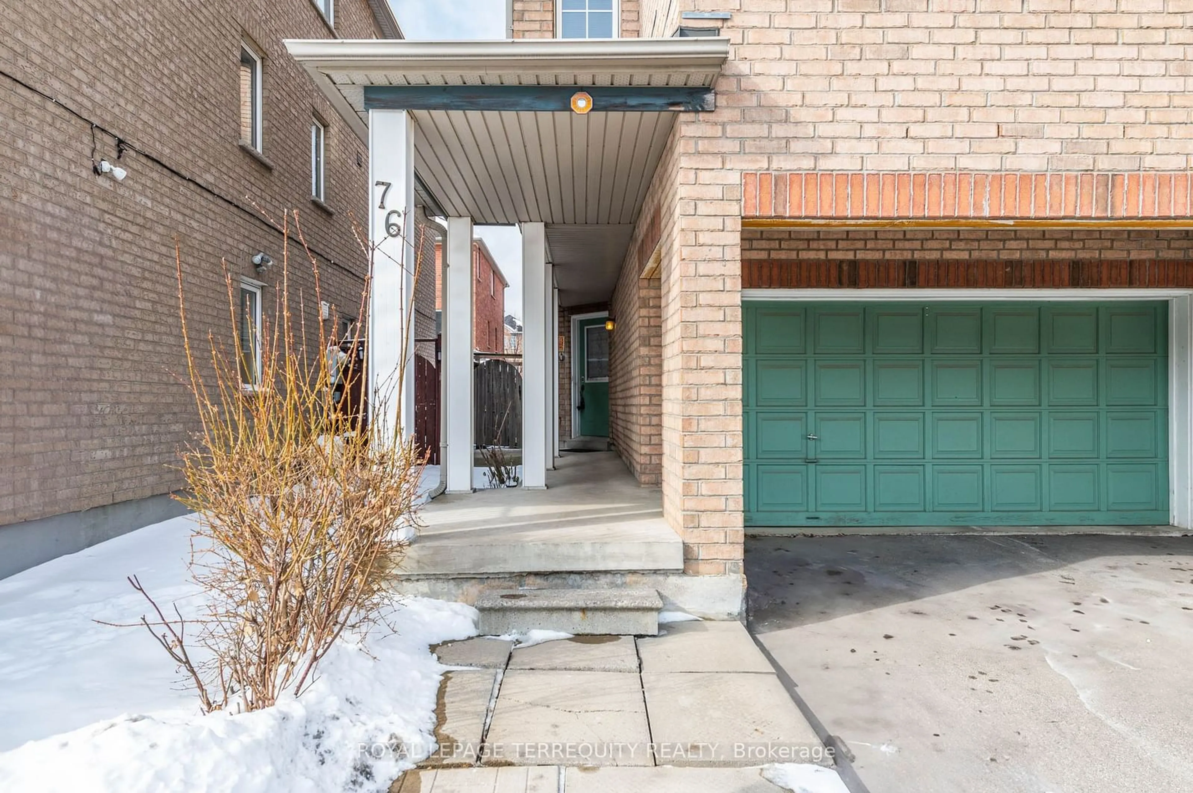 Home with brick exterior material, street for 76 Touchstone Dr, Toronto Ontario M6M 5K9