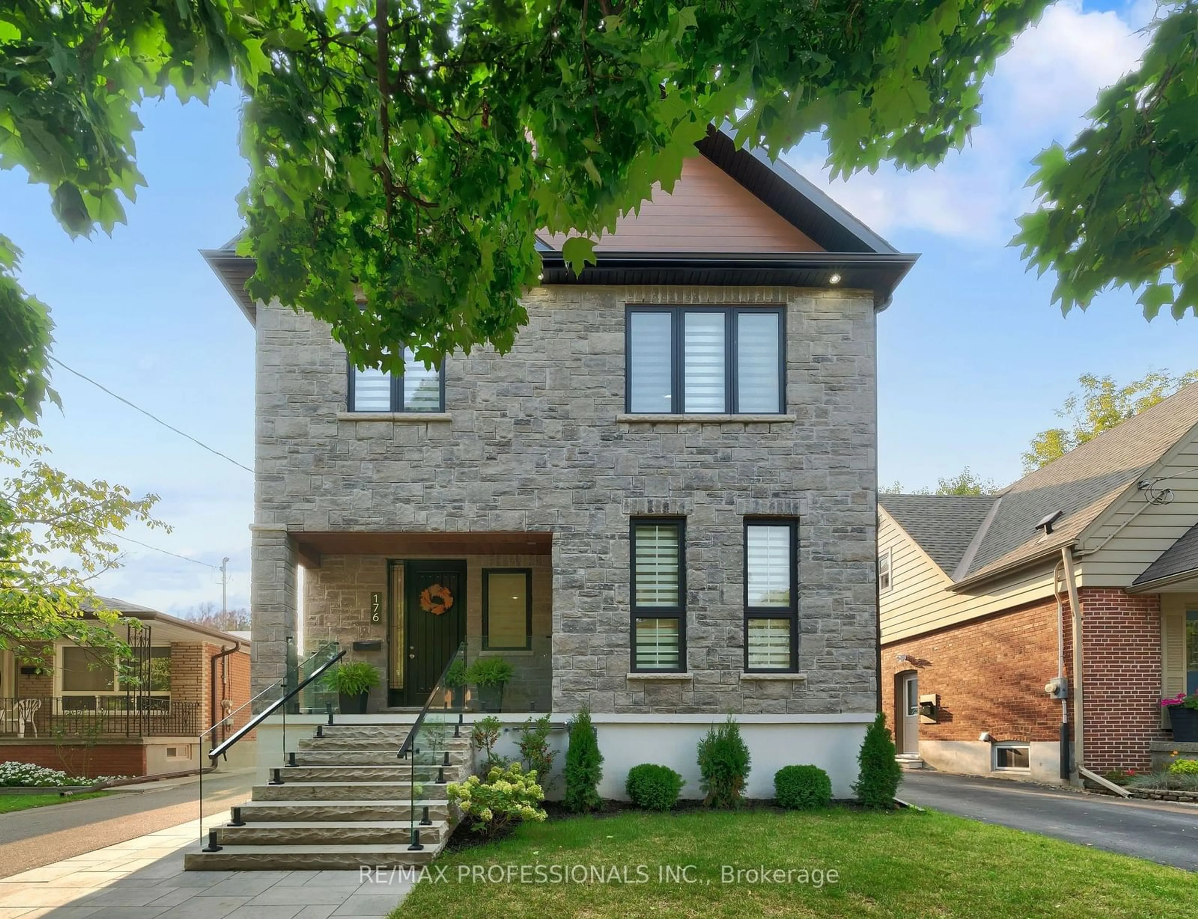 Home with brick exterior material, street for 176 Aldercrest Rd, Toronto Ontario M8W 4J3