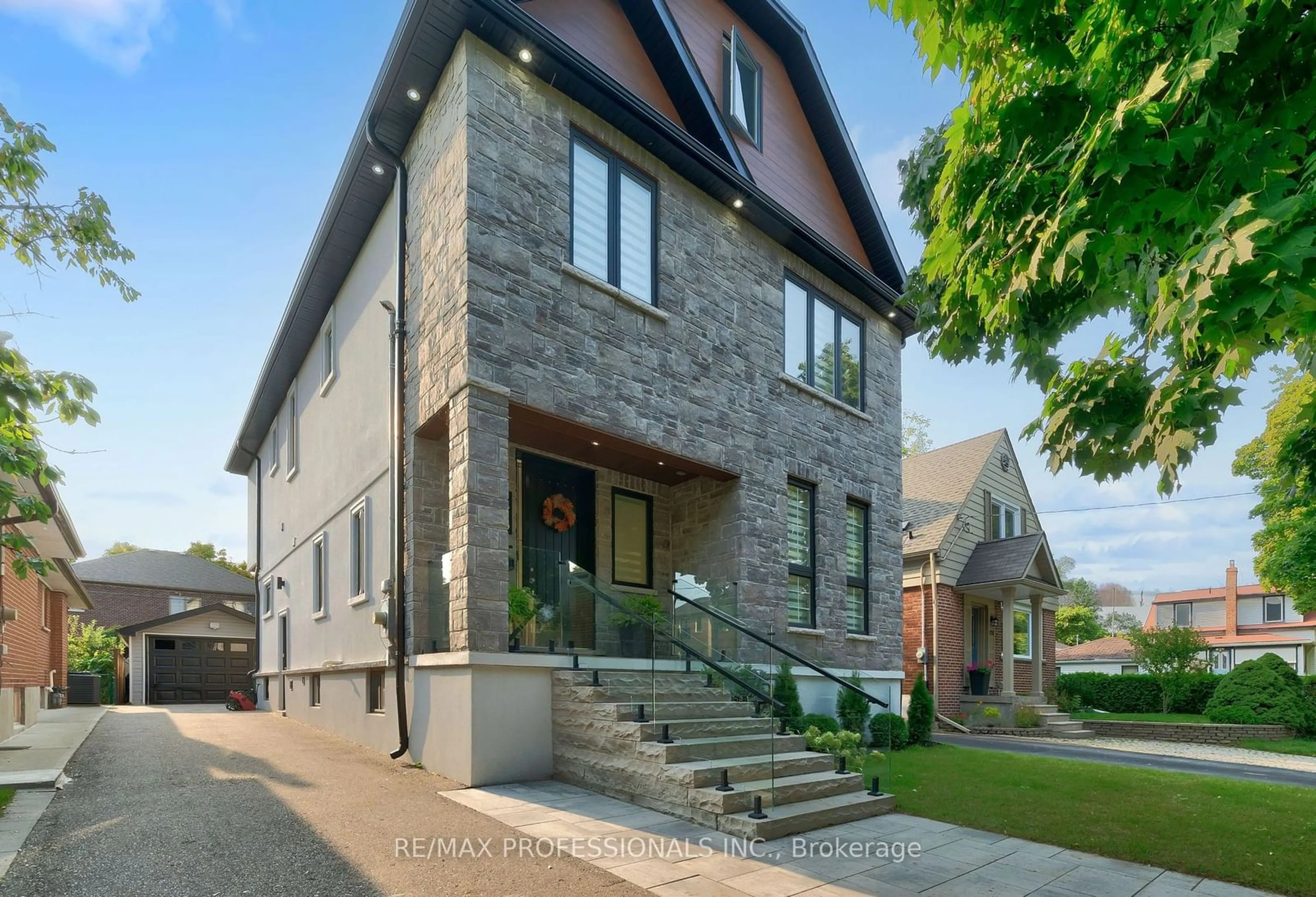 Home with brick exterior material, street for 176 Aldercrest Rd, Toronto Ontario M8W 4J3