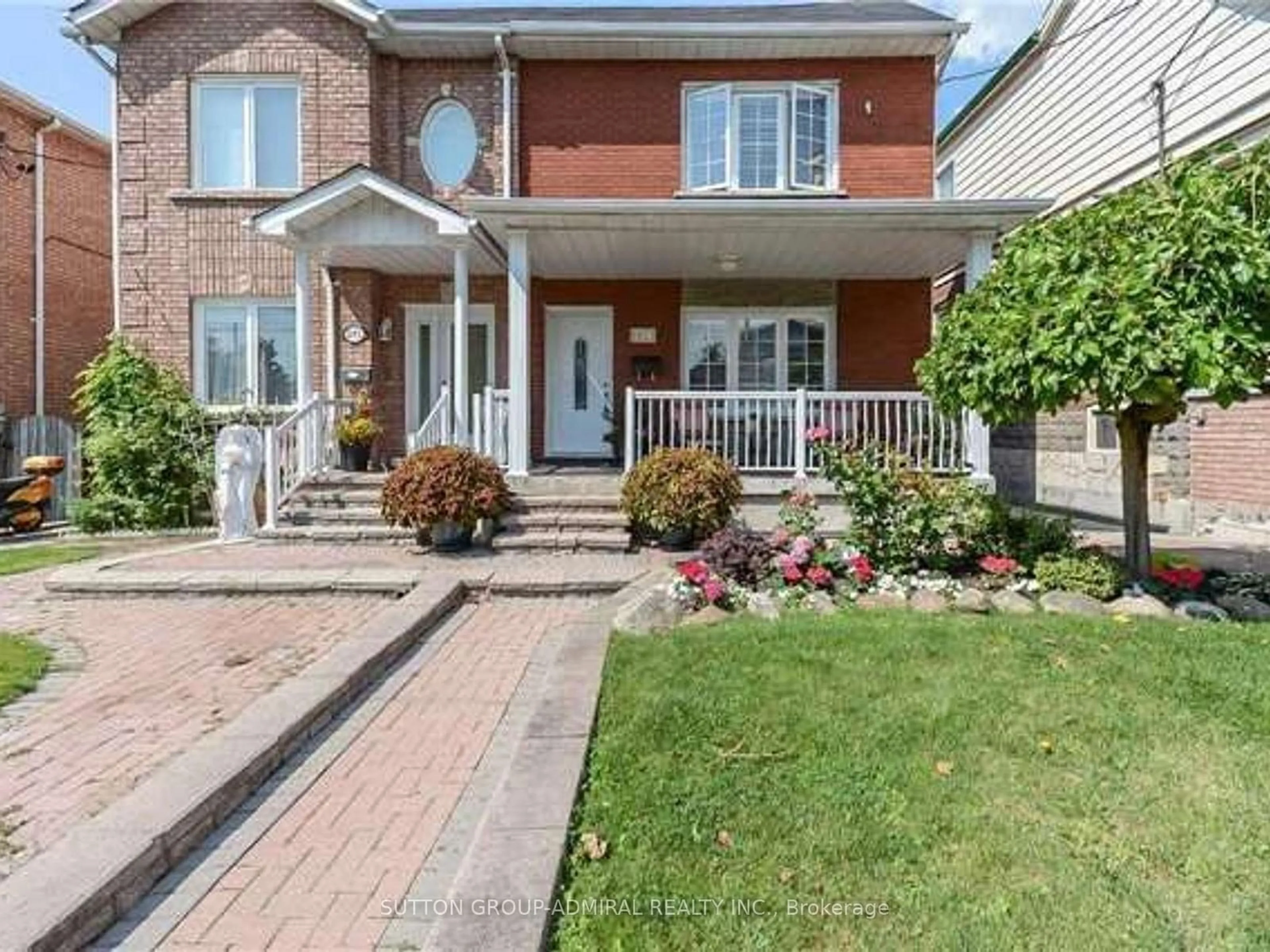 Home with brick exterior material, street for 294 Boon Ave, Toronto Ontario M6E 4A3