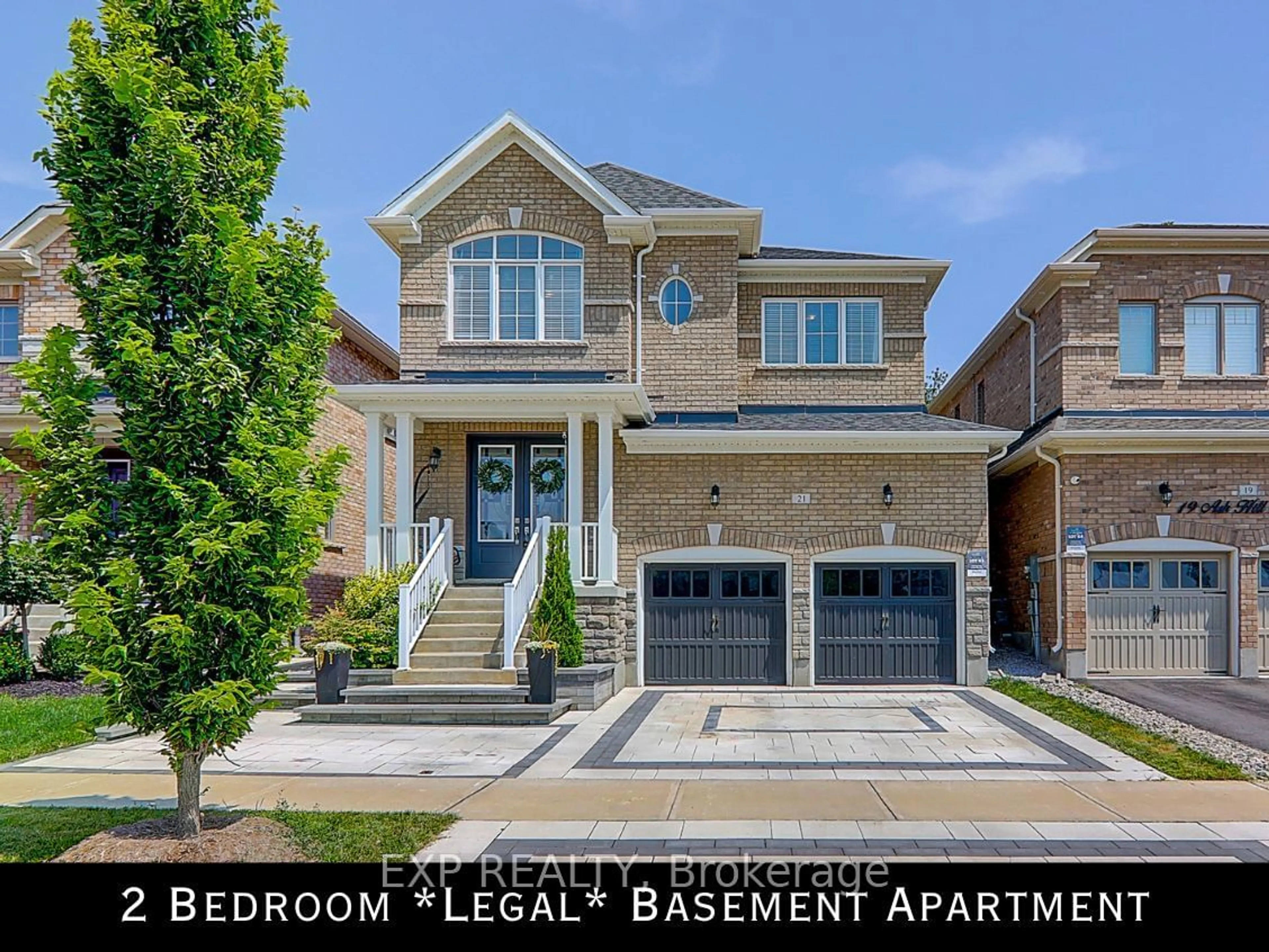 Home with brick exterior material, street for 21 Ash Hill Ave, Caledon Ontario L7C 4E8