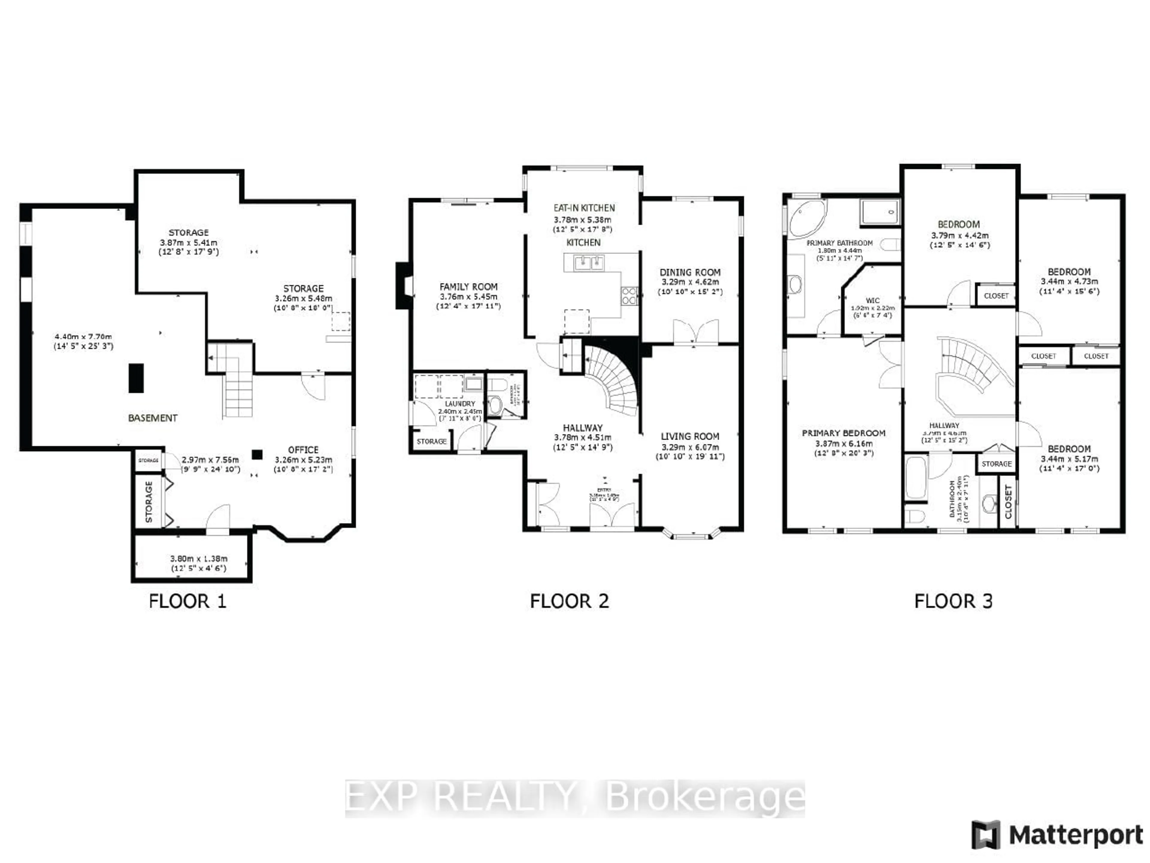 Floor plan for 2048 Parklane Cres, Burlington Ontario L7M 3V6