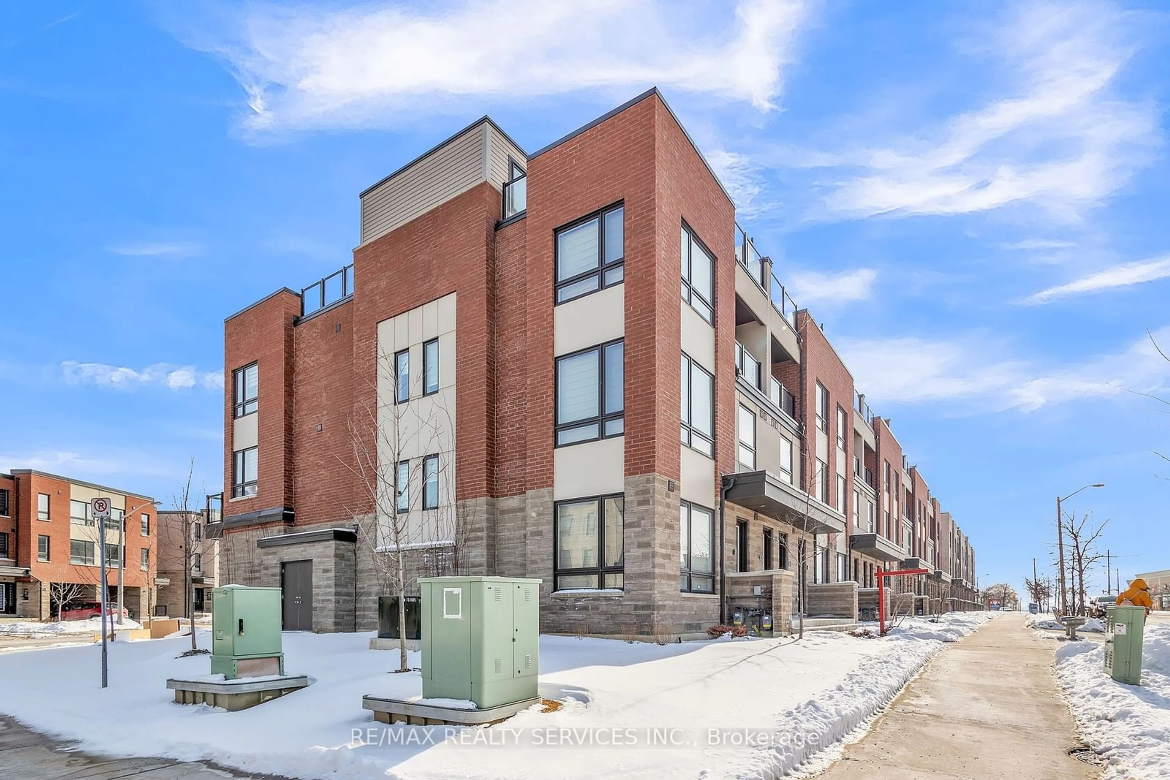 Home with brick exterior material, street for 28 Humberwood Blvd #2, Toronto Ontario M9W 0G1