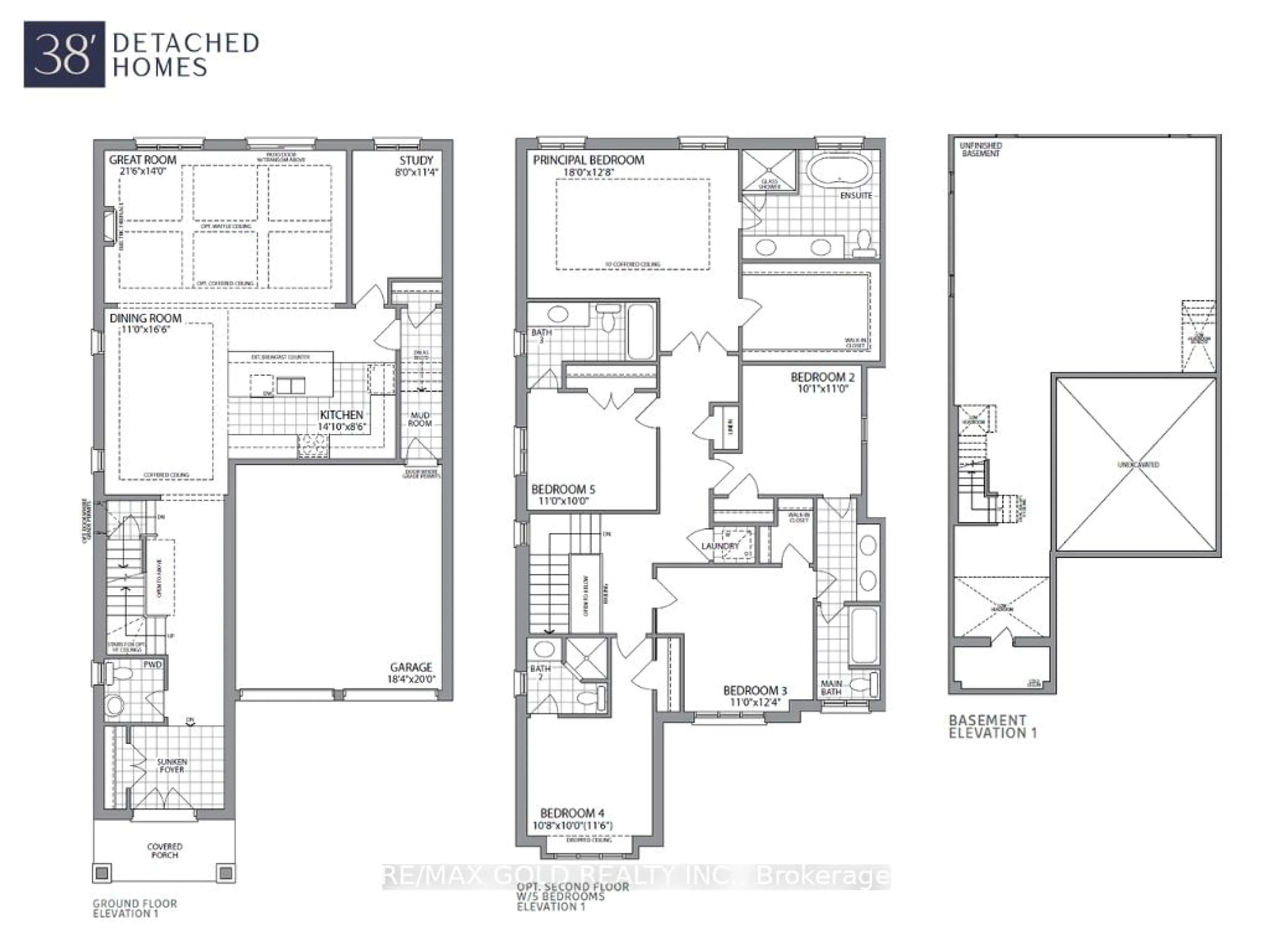 Floor plan for Lot 20 Arnold Circ, Brampton Ontario L7A 5M2