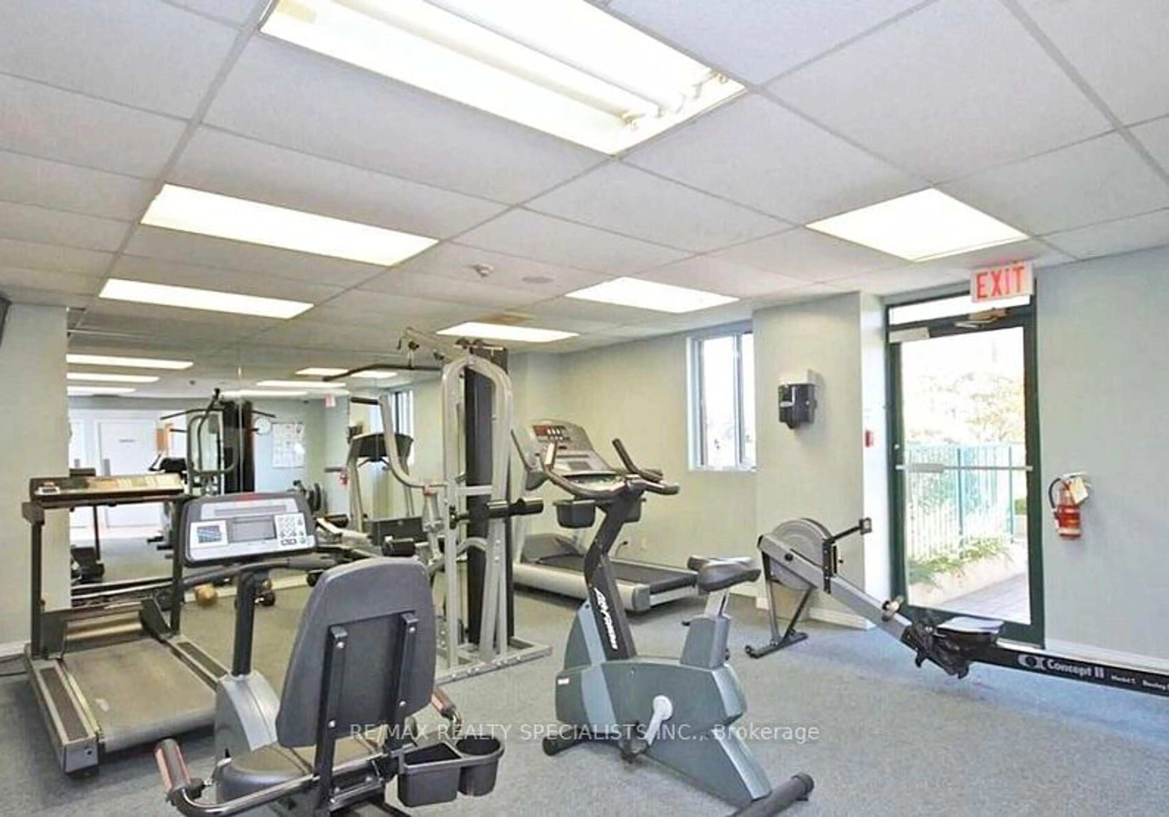 Gym or fitness room for 115 Hillcrest Ave #203, Mississauga Ontario L5B 3Y9