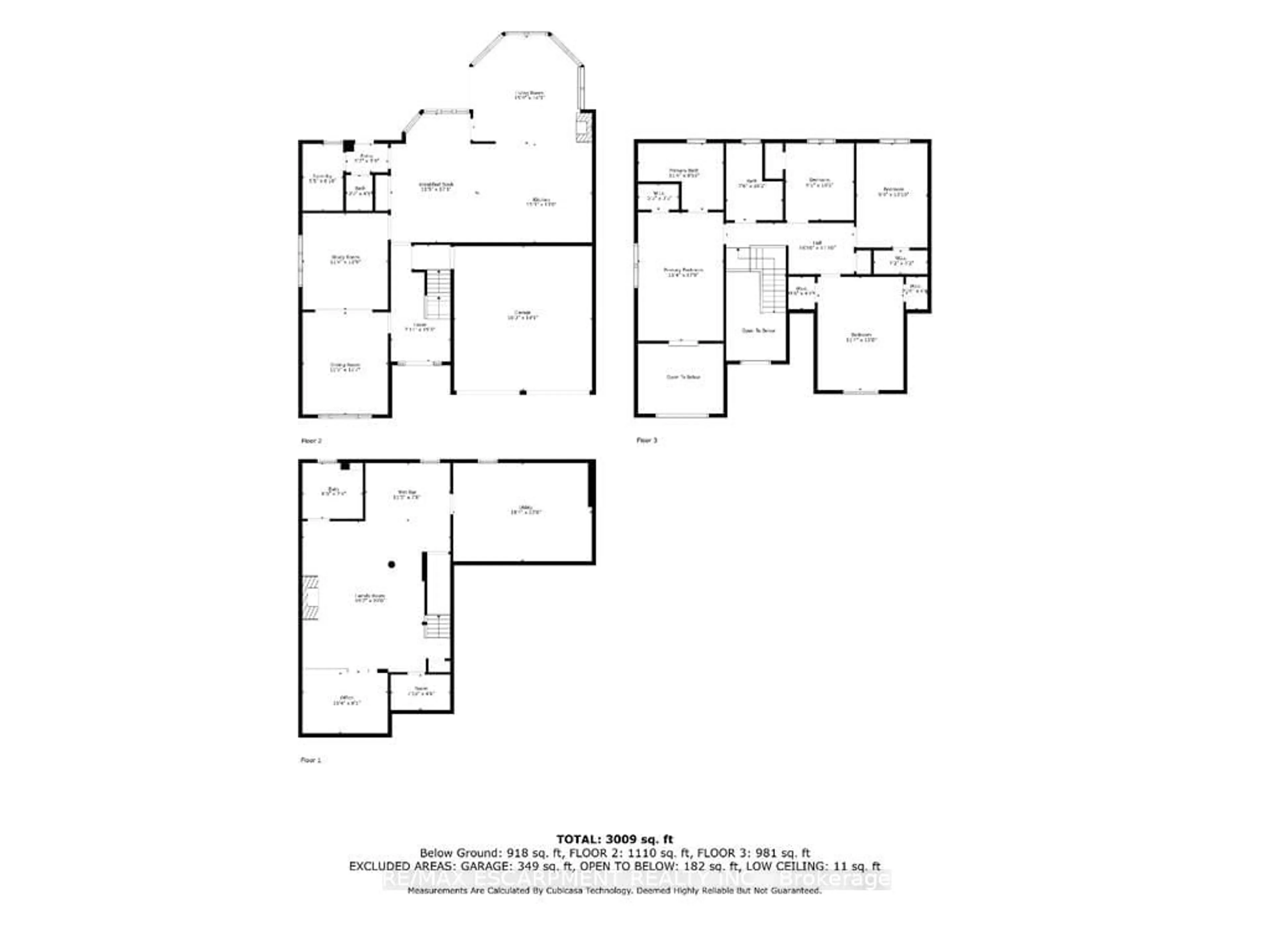 Floor plan for 3300 Lakeshore Rd, Burlington Ontario L7N 1A8