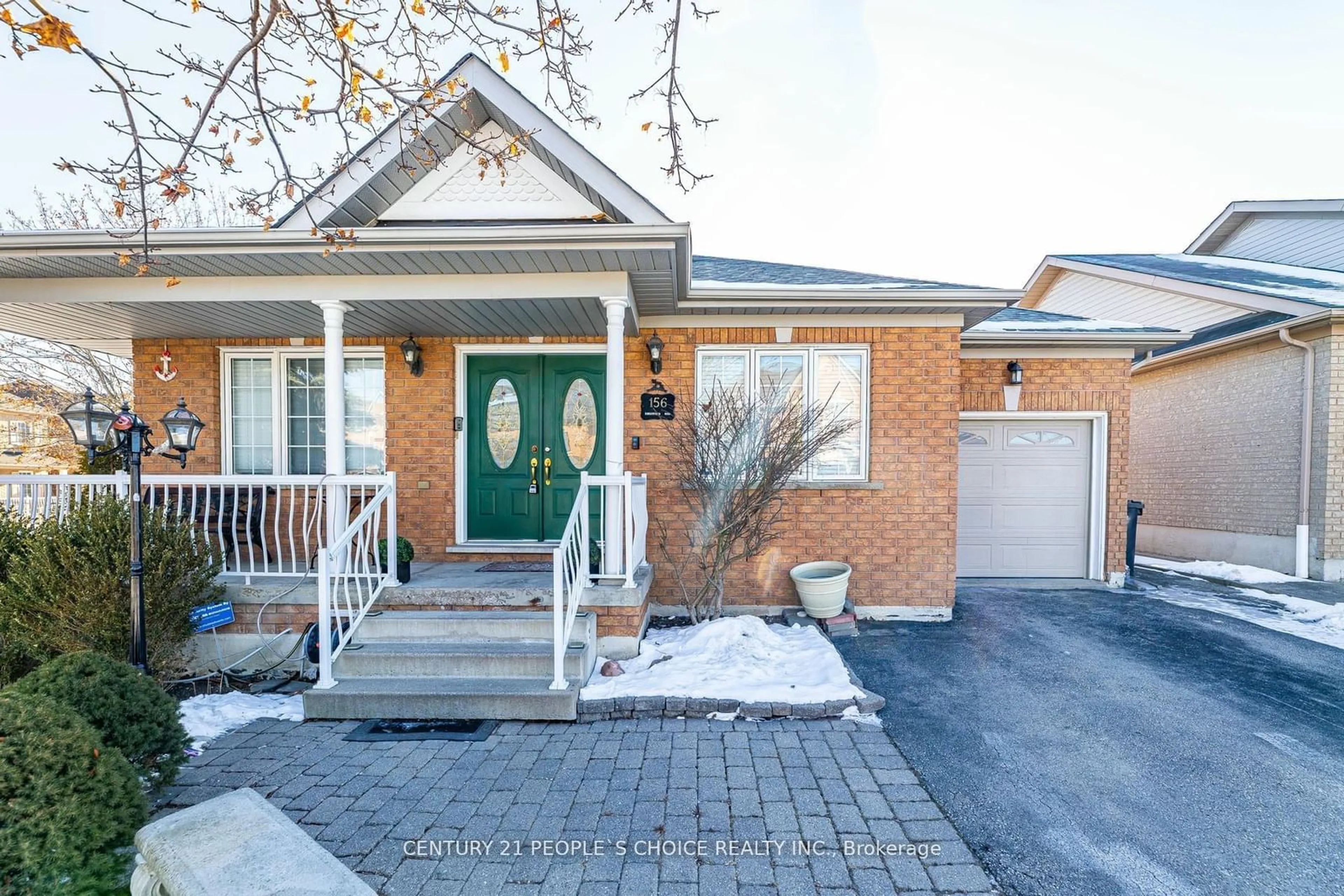 Home with brick exterior material, street for 156 Barleyfield Rd, Brampton Ontario L6R 2K3