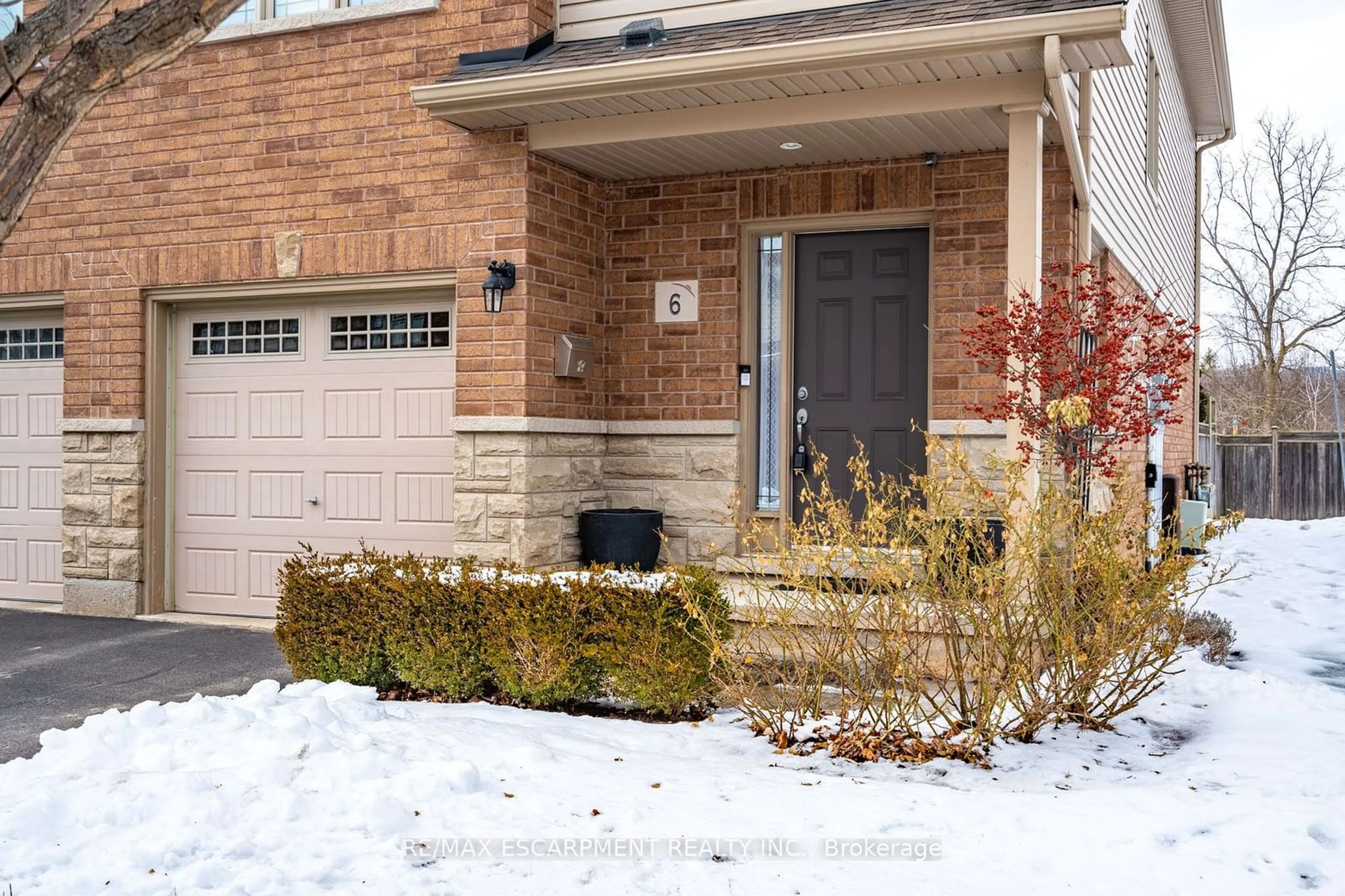 Home with brick exterior material, street for 1491 Plains Rd #6, Burlington Ontario L7T 4H1