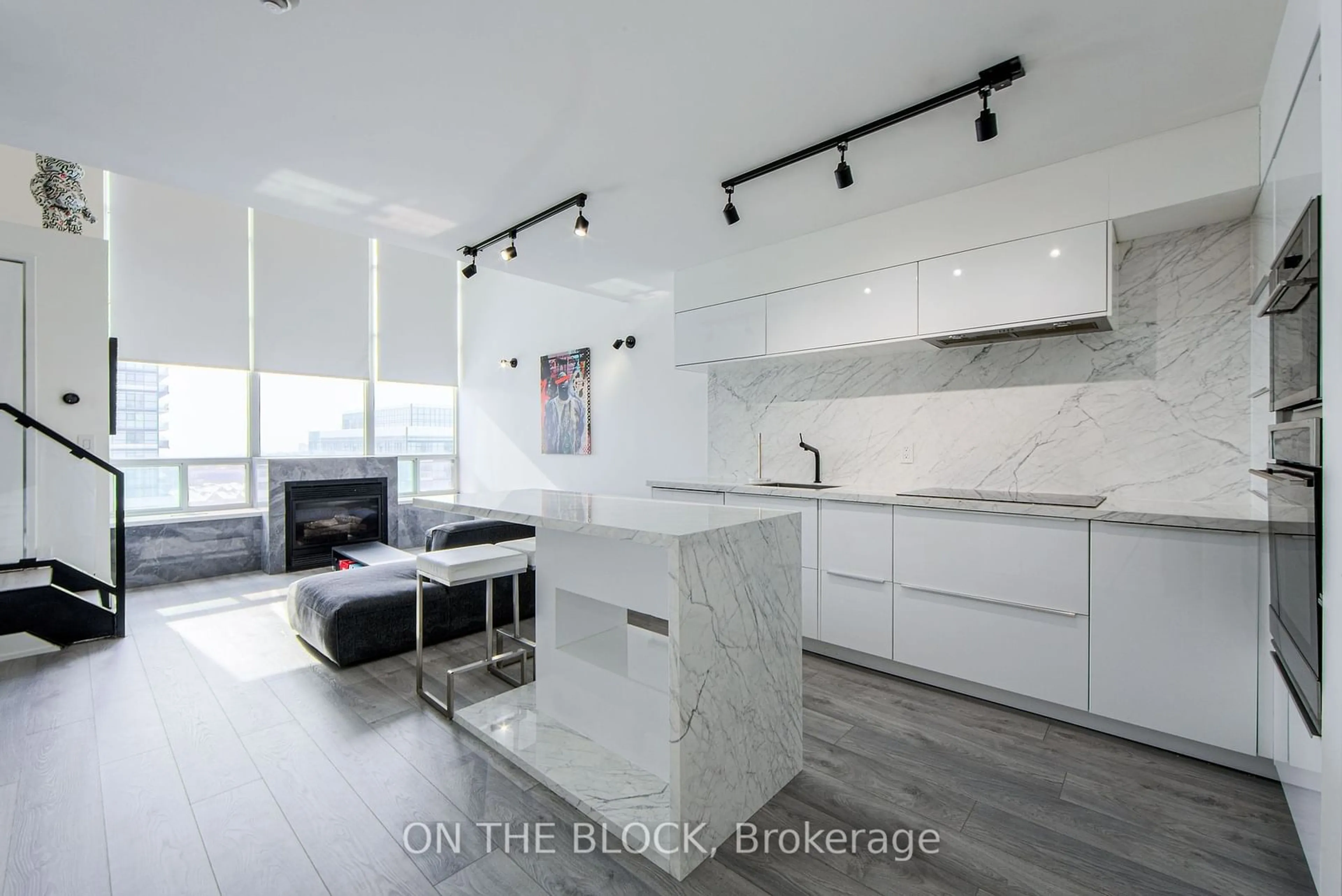 Open concept kitchen, unknown for 250 Manitoba St #732, Toronto Ontario M8Y 4G8