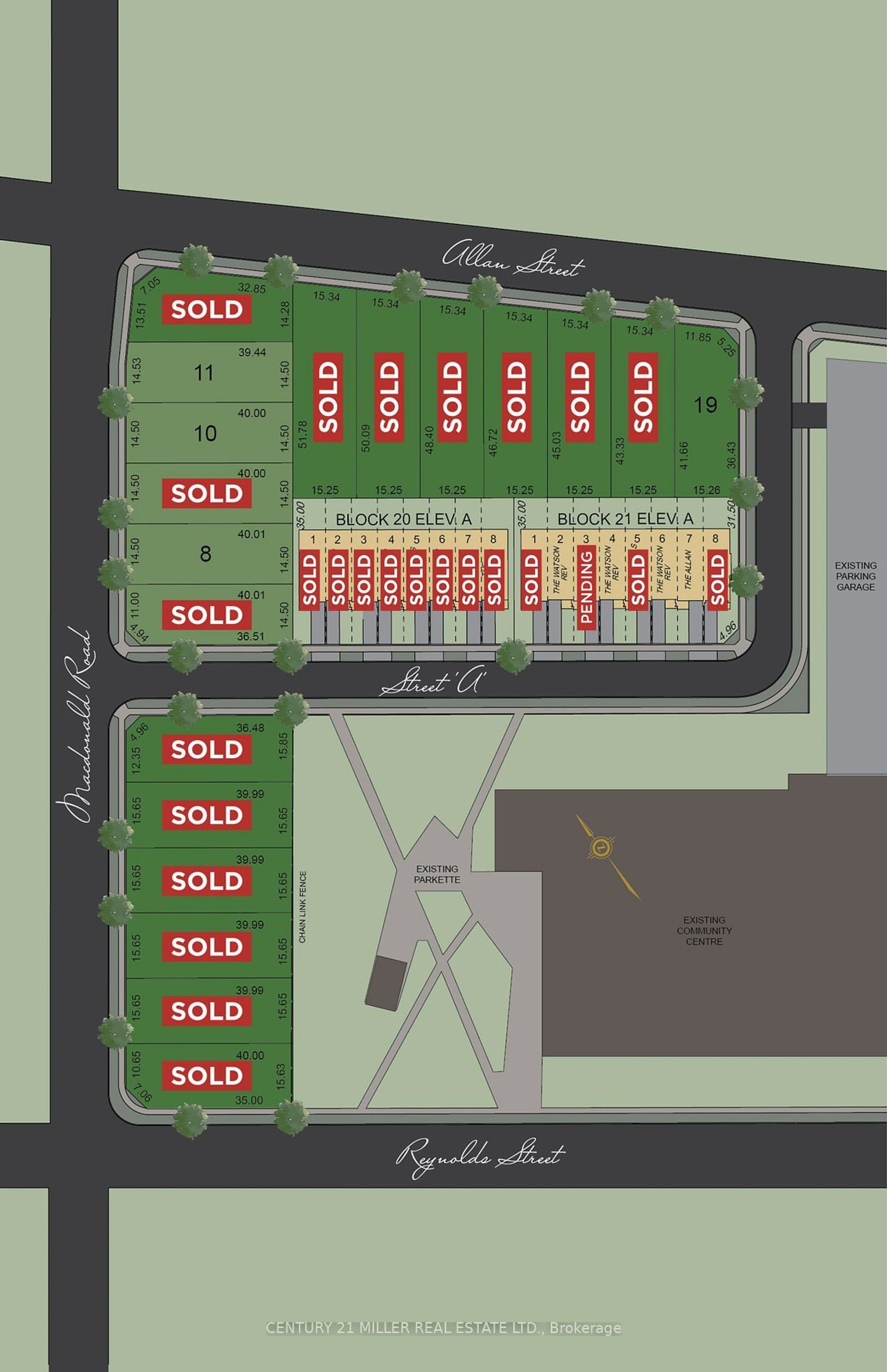 Floor plan for 329 Helen Lawson Lane, Oakville Ontario L6J 2B7