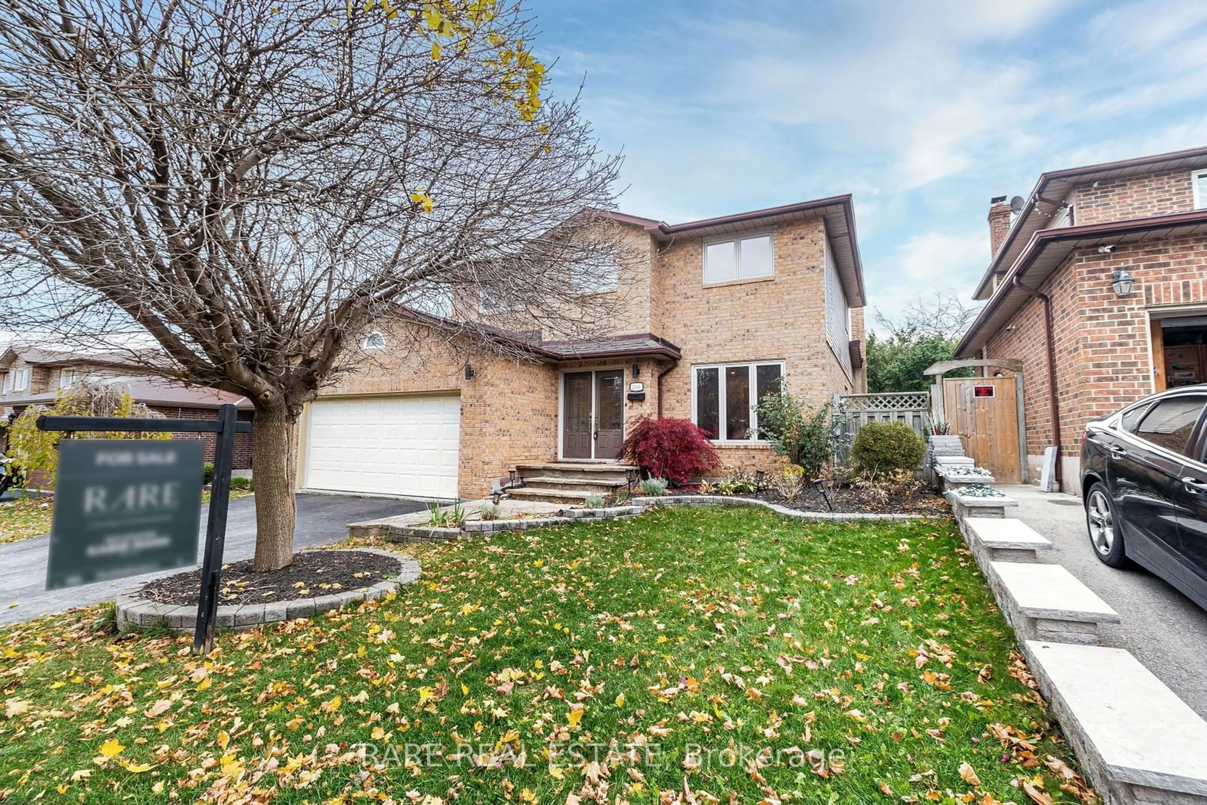 Home with brick exterior material, street for 2446 Overton Dr, Burlington Ontario L7P 4B5