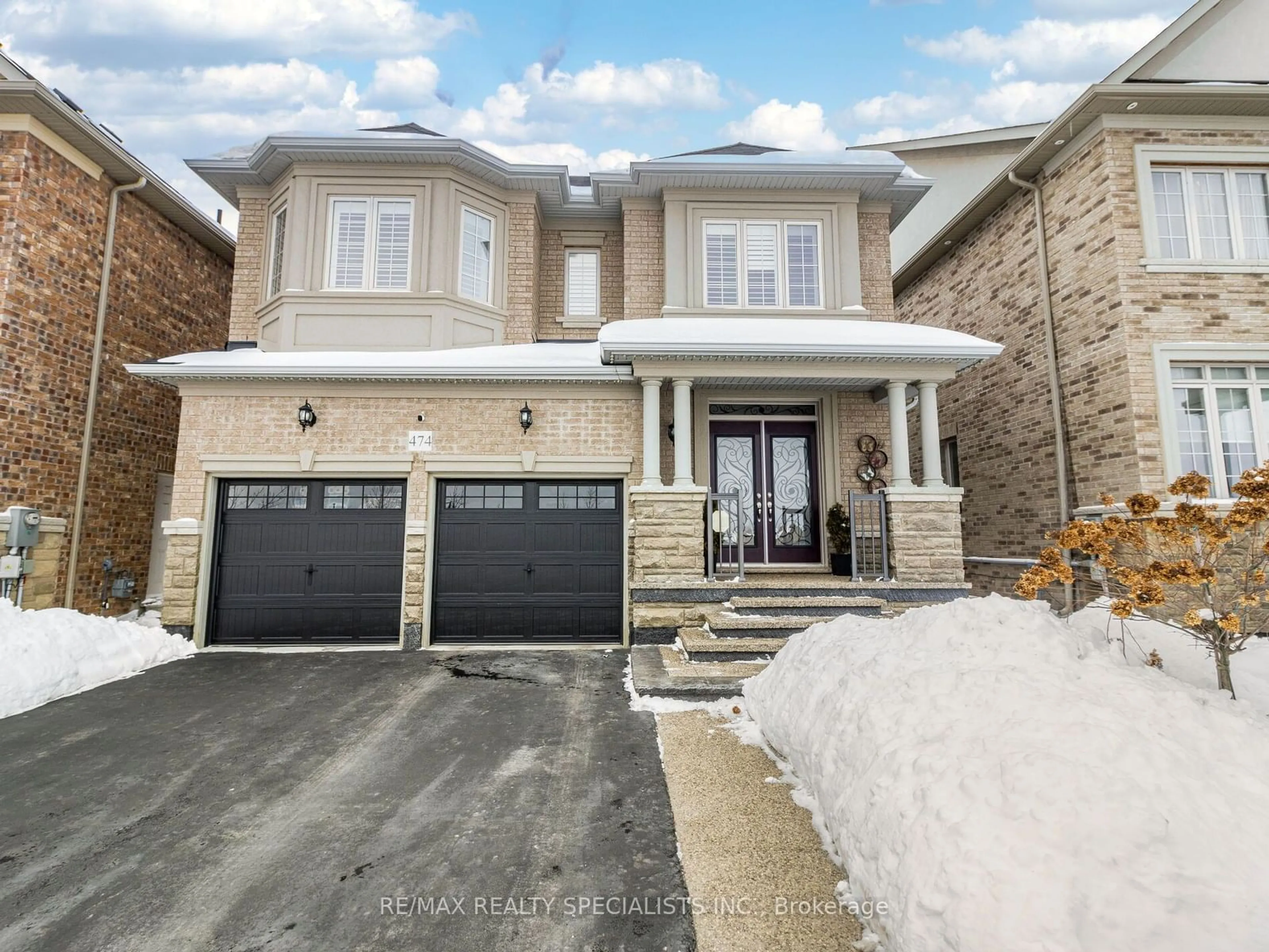 Home with brick exterior material, street for 474 Brisdale Dr, Brampton Ontario L7A 4J4