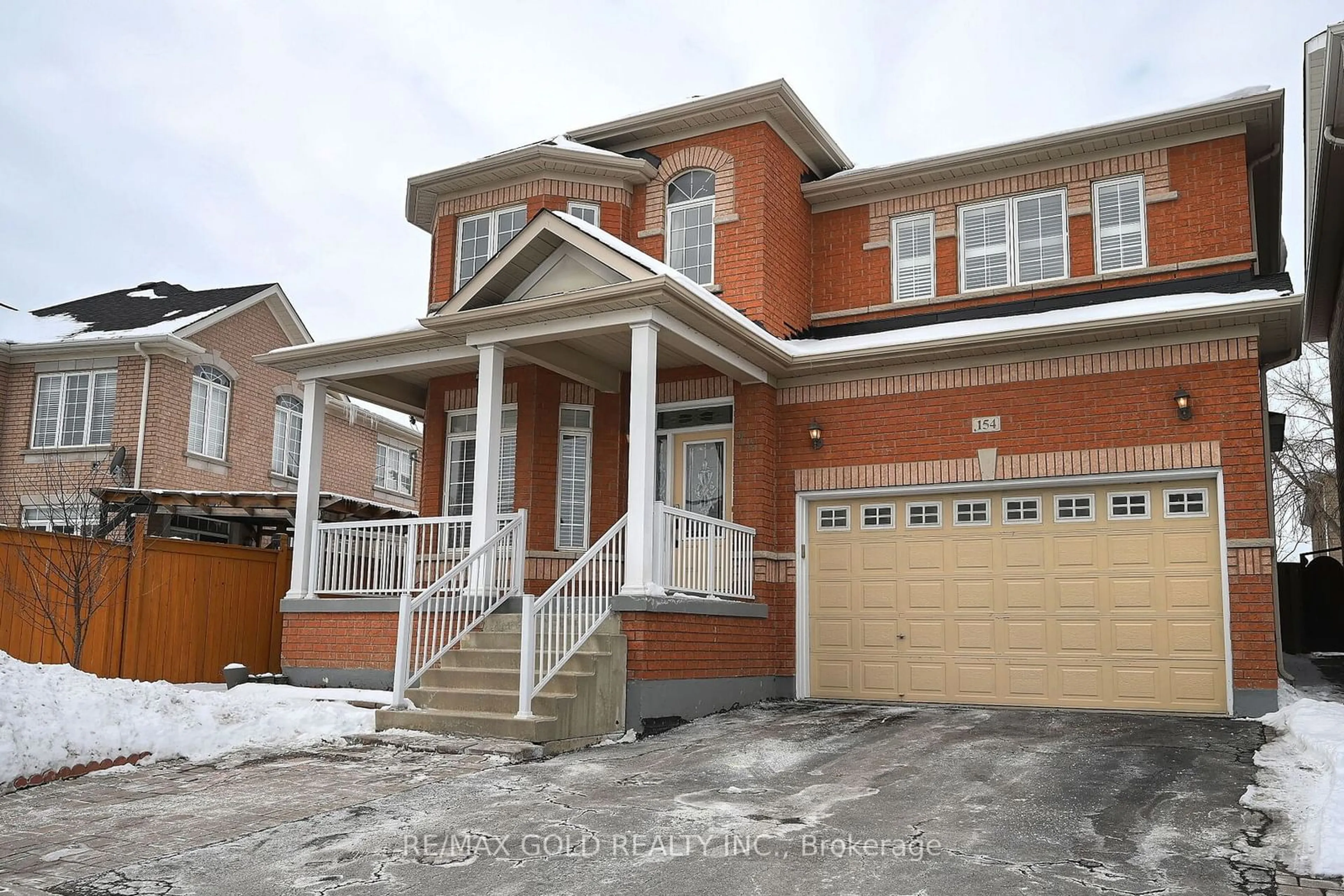 Home with brick exterior material, street for 154 Father Tobin Rd, Brampton Ontario L6R 0E3