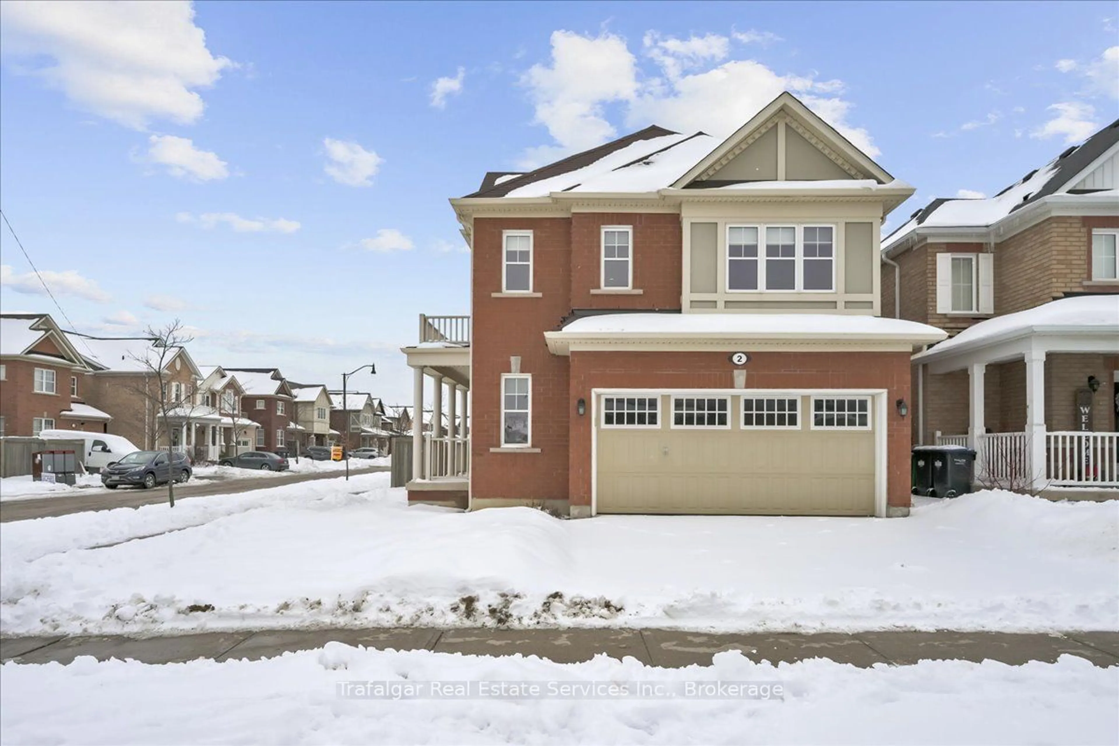 Home with brick exterior material, street for 2 Giltspur Rd, Brampton Ontario L7A 0Y9