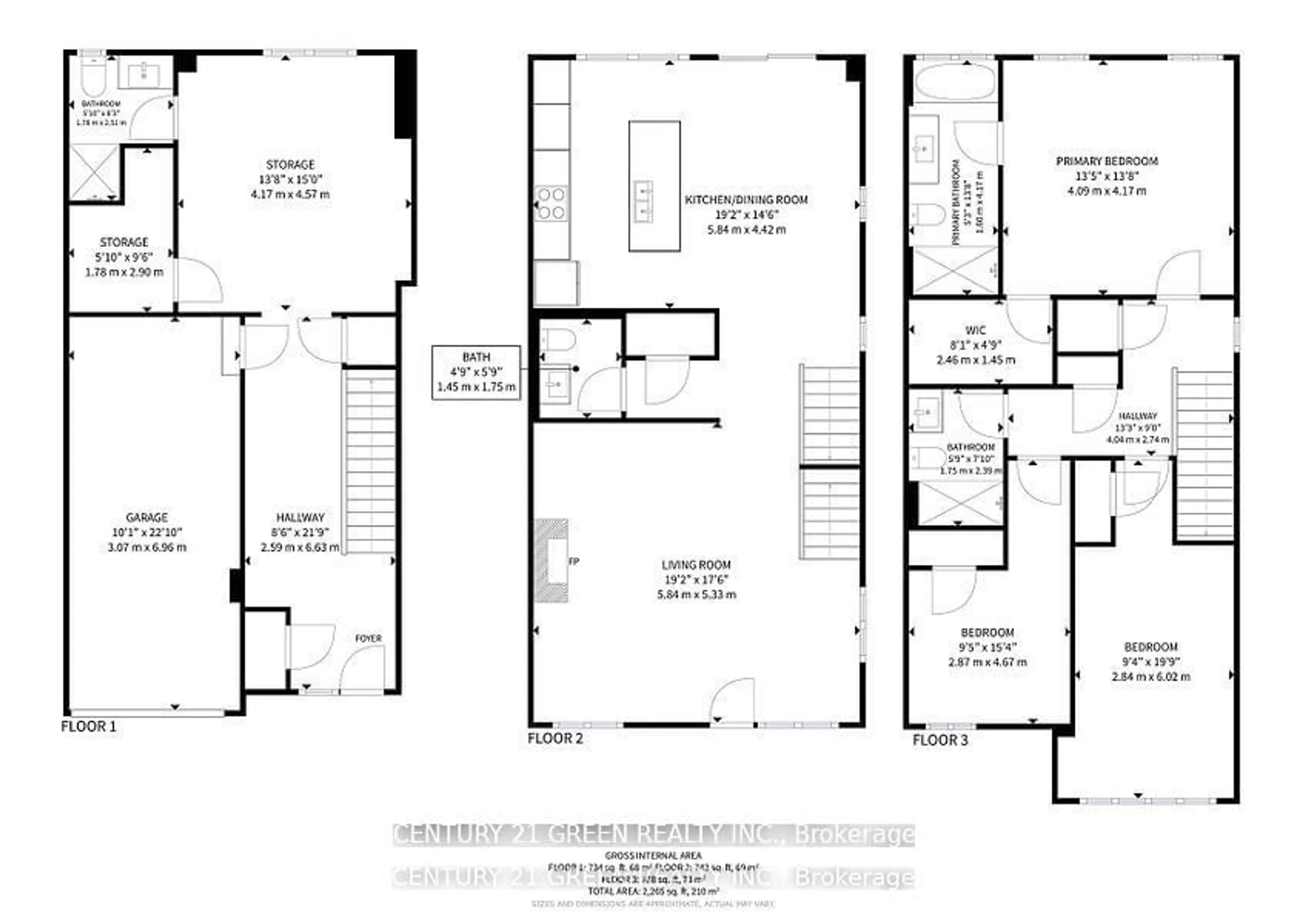 Floor plan for 212 Fowley Dr, Oakville Ontario L6H 0P4