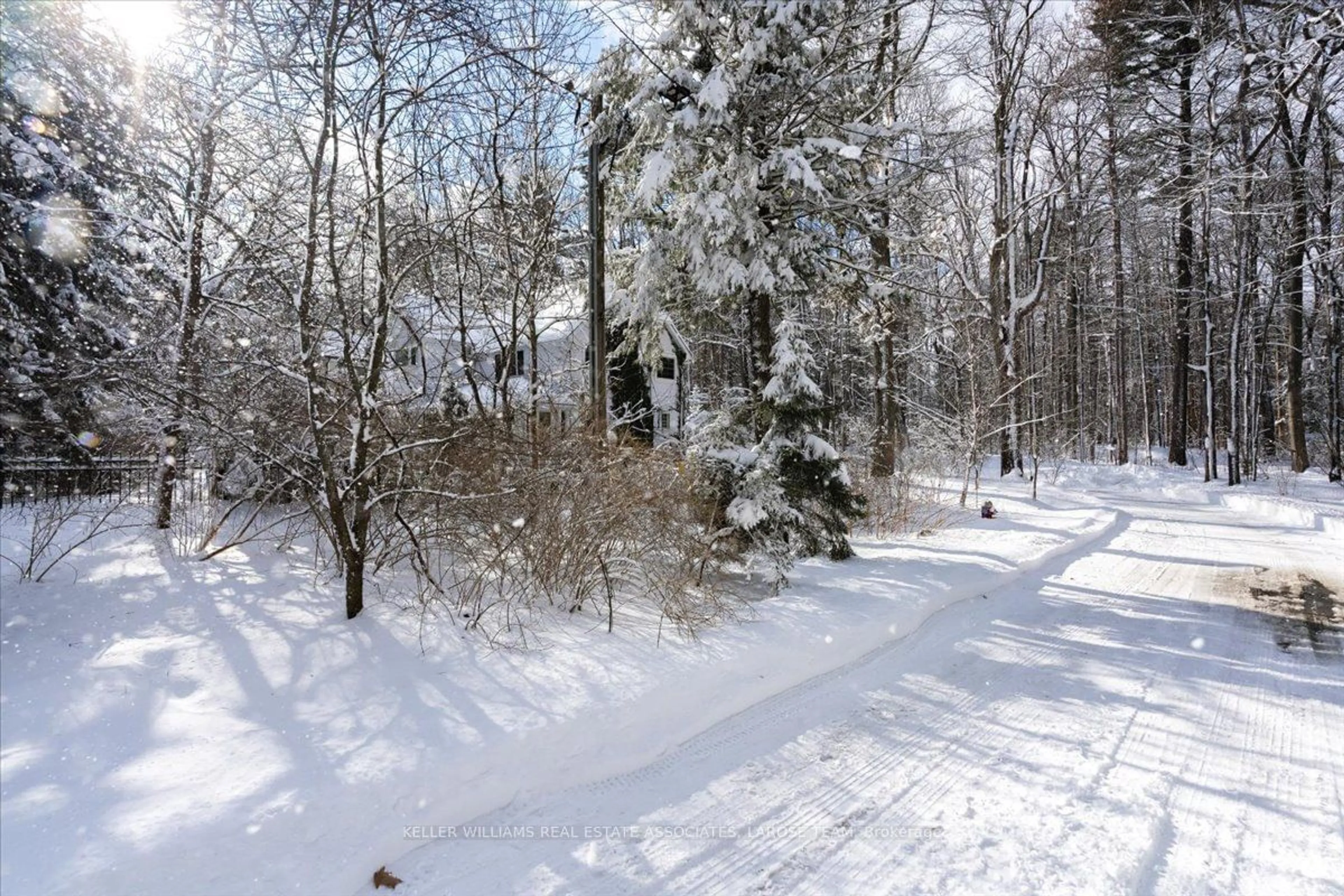 A pic from outside/outdoor area/front of a property/back of a property/a pic from drone, forest/trees view for 990 Roper Ave, Mississauga Ontario L5H 1B7