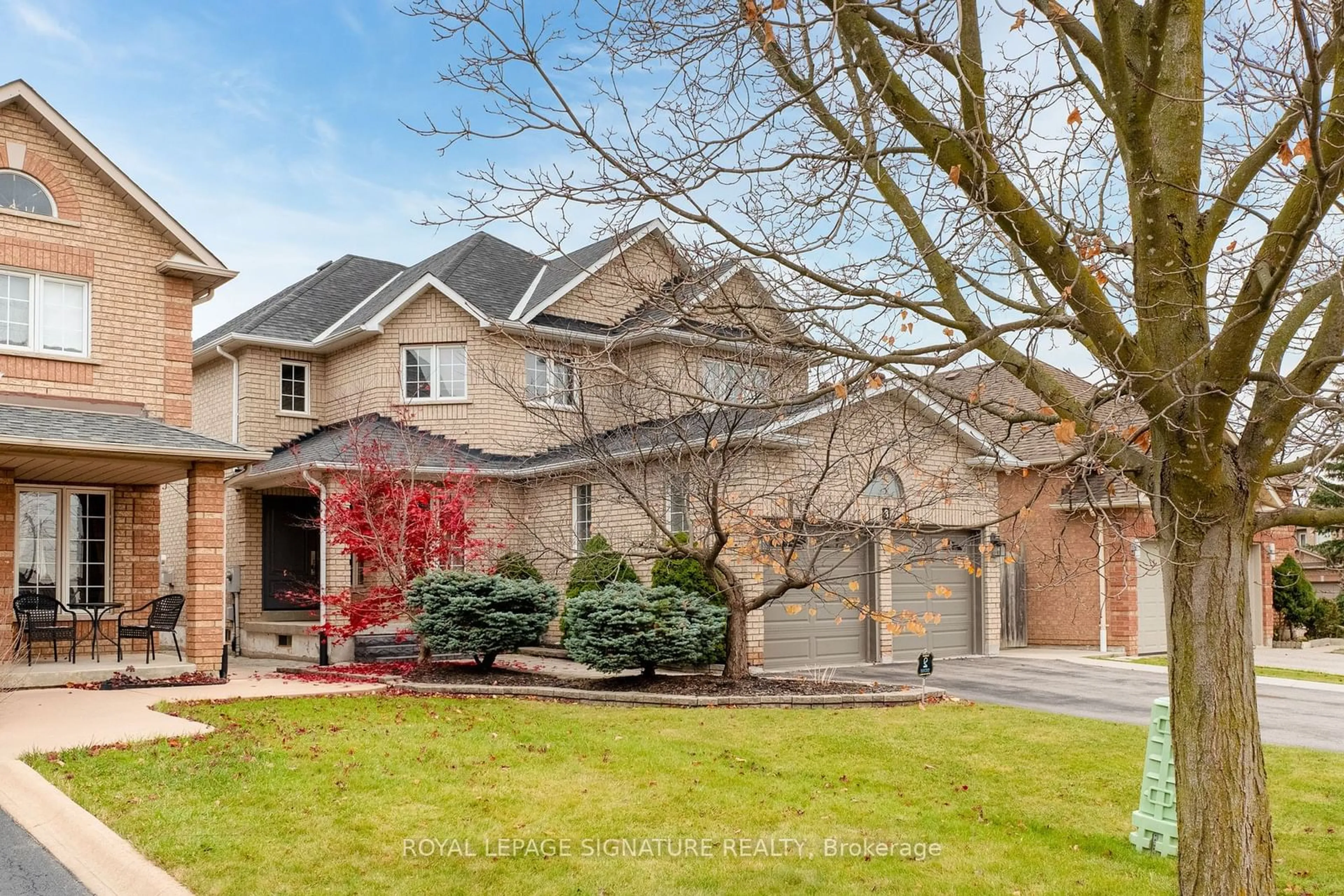 Home with brick exterior material, street for 3 Autumn Oak Crt, Caledon Ontario L7E 1X6