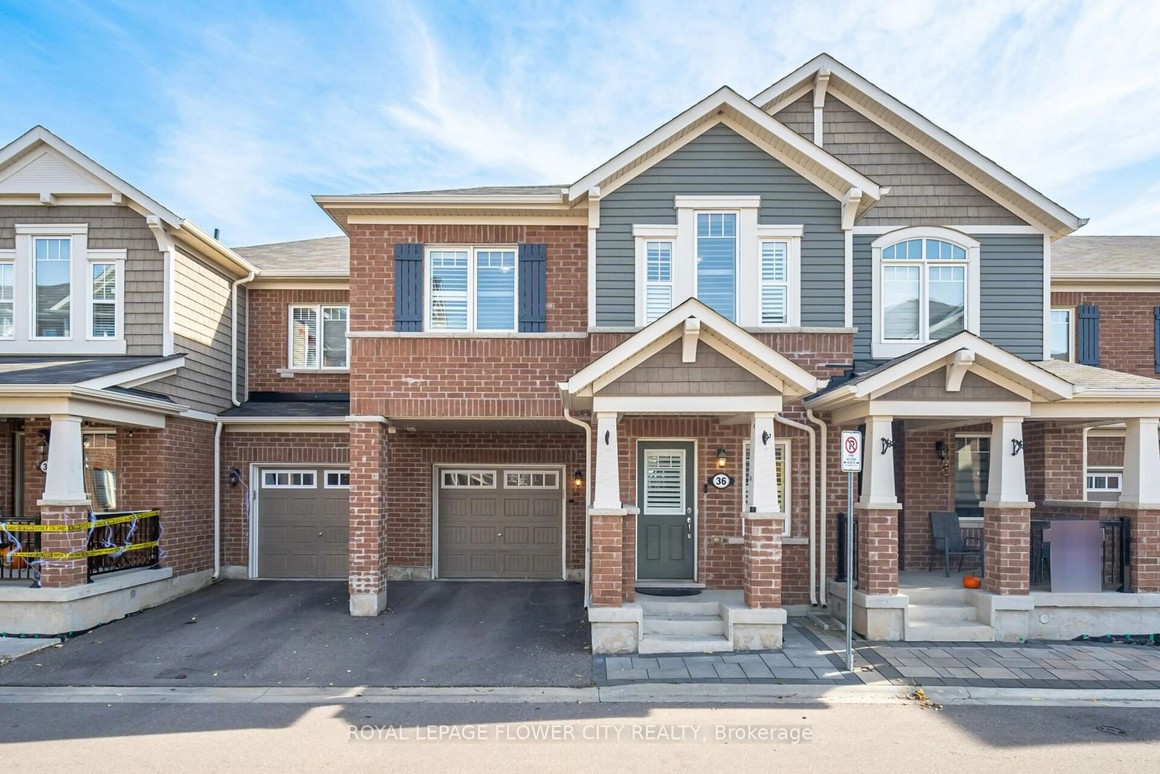 Home with brick exterior material, street for 1000 Asleton Blvd #36, Milton Ontario L9T 7K3