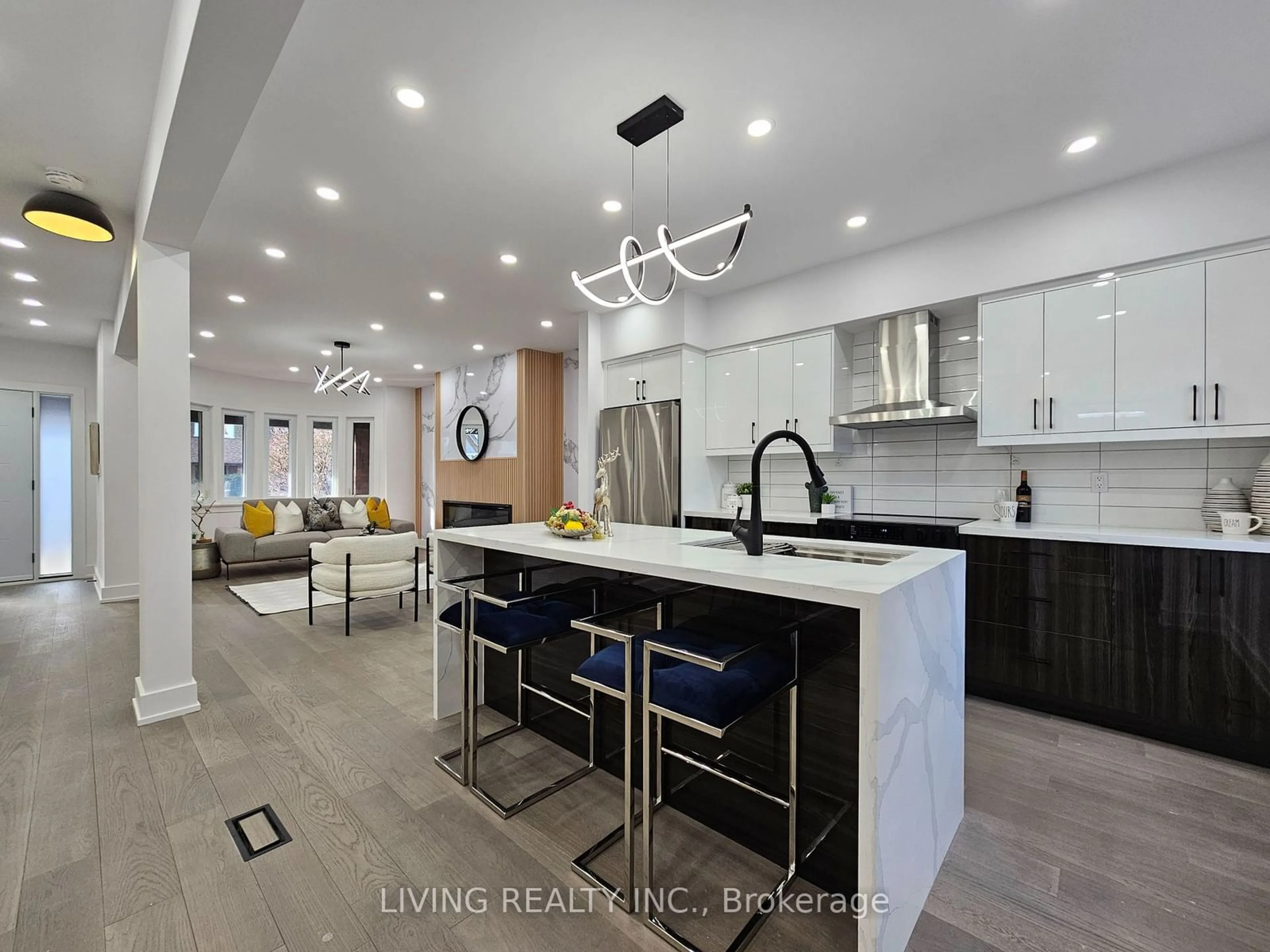 Contemporary kitchen, ceramic/tile floor for 479 Windermere Ave, Toronto Ontario M6S 3L5