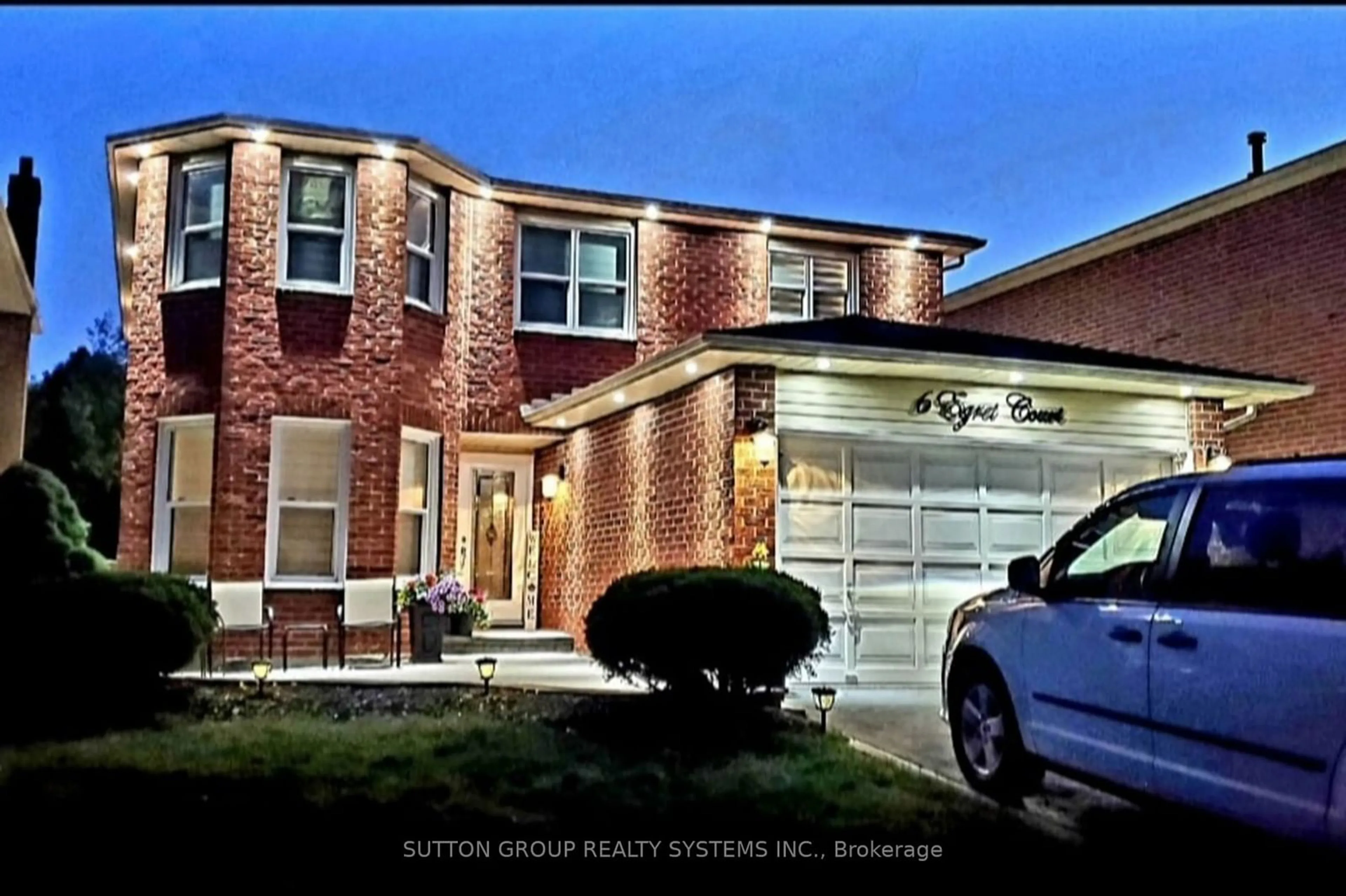 Home with brick exterior material, street for 6 Egret Crt, Brampton Ontario L6Z 3A1