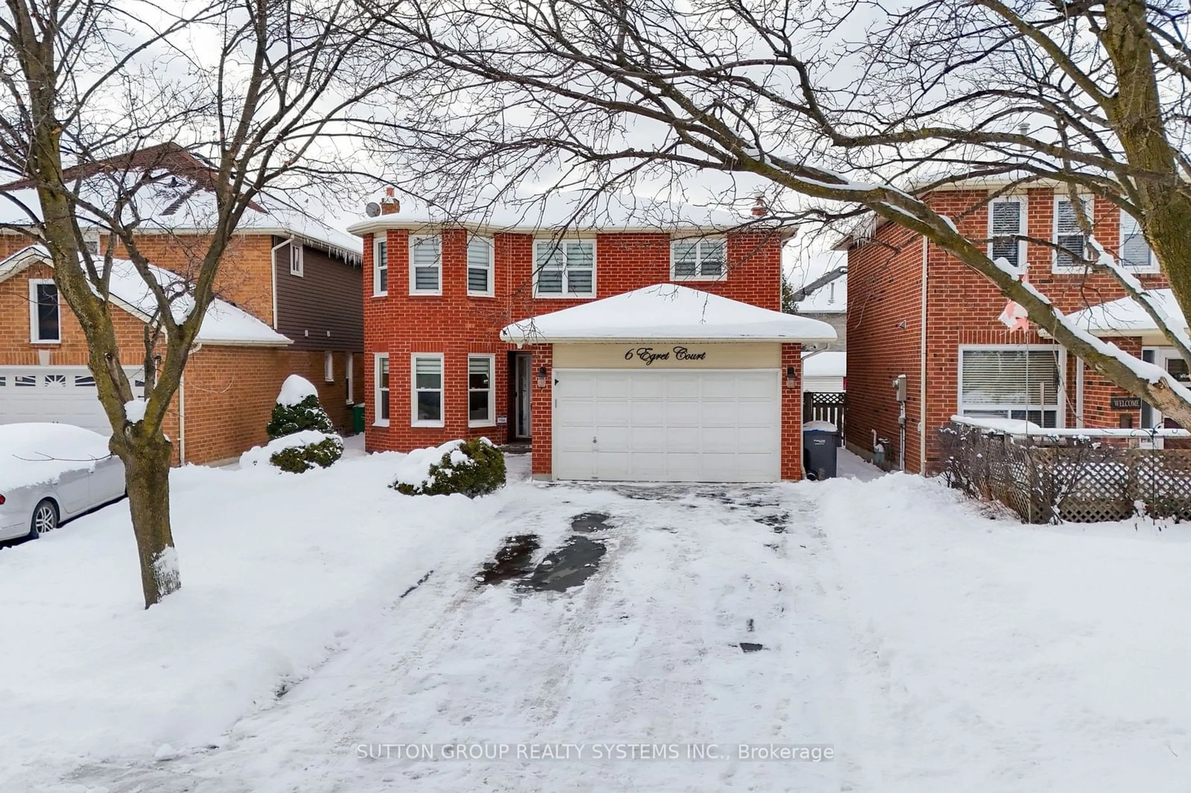 Home with brick exterior material, street for 6 Egret Crt, Brampton Ontario L6Z 3A1