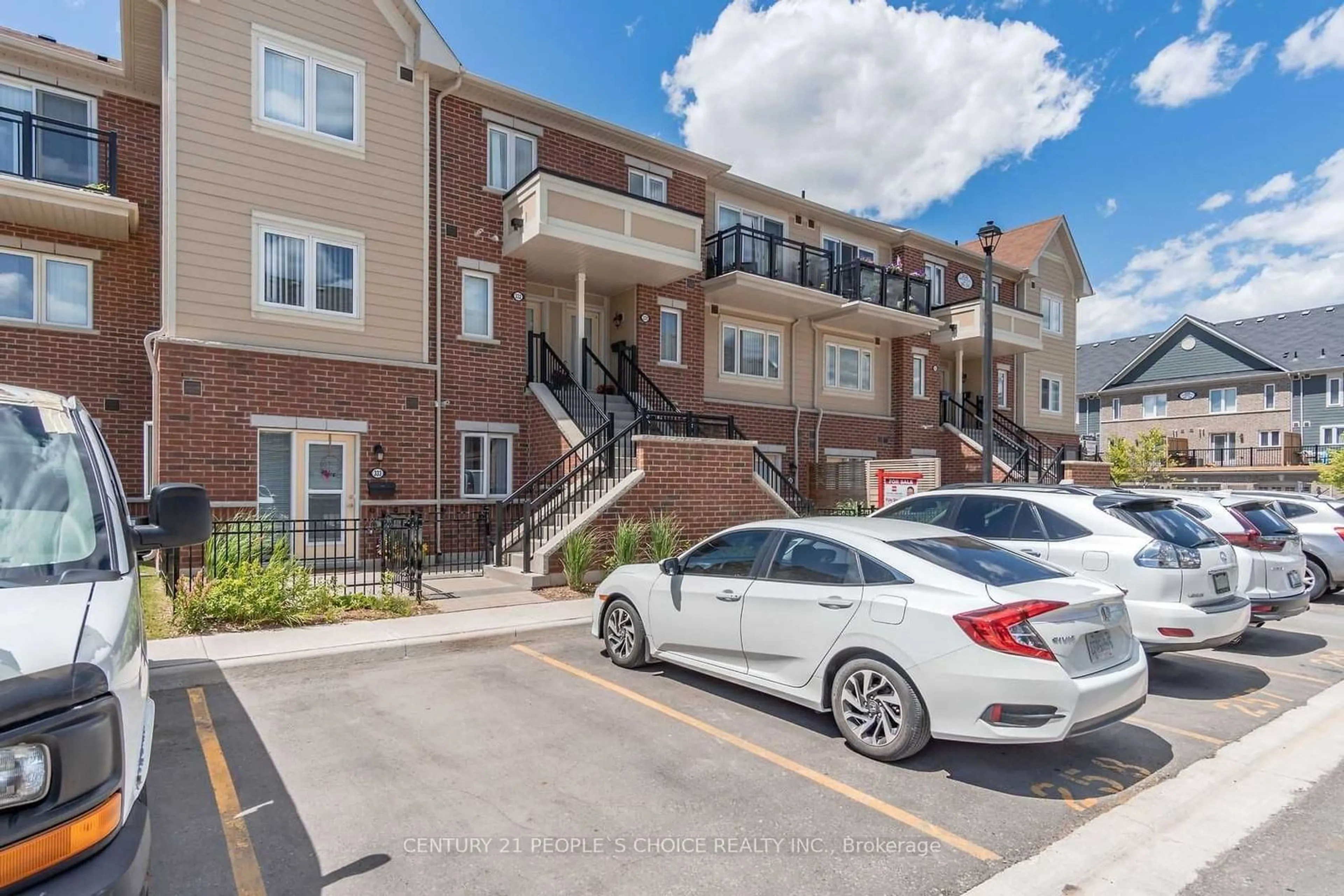 A pic from outside/outdoor area/front of a property/back of a property/a pic from drone, street for 250 Sunny Meadow Blvd #329, Brampton Ontario L7A 0A1