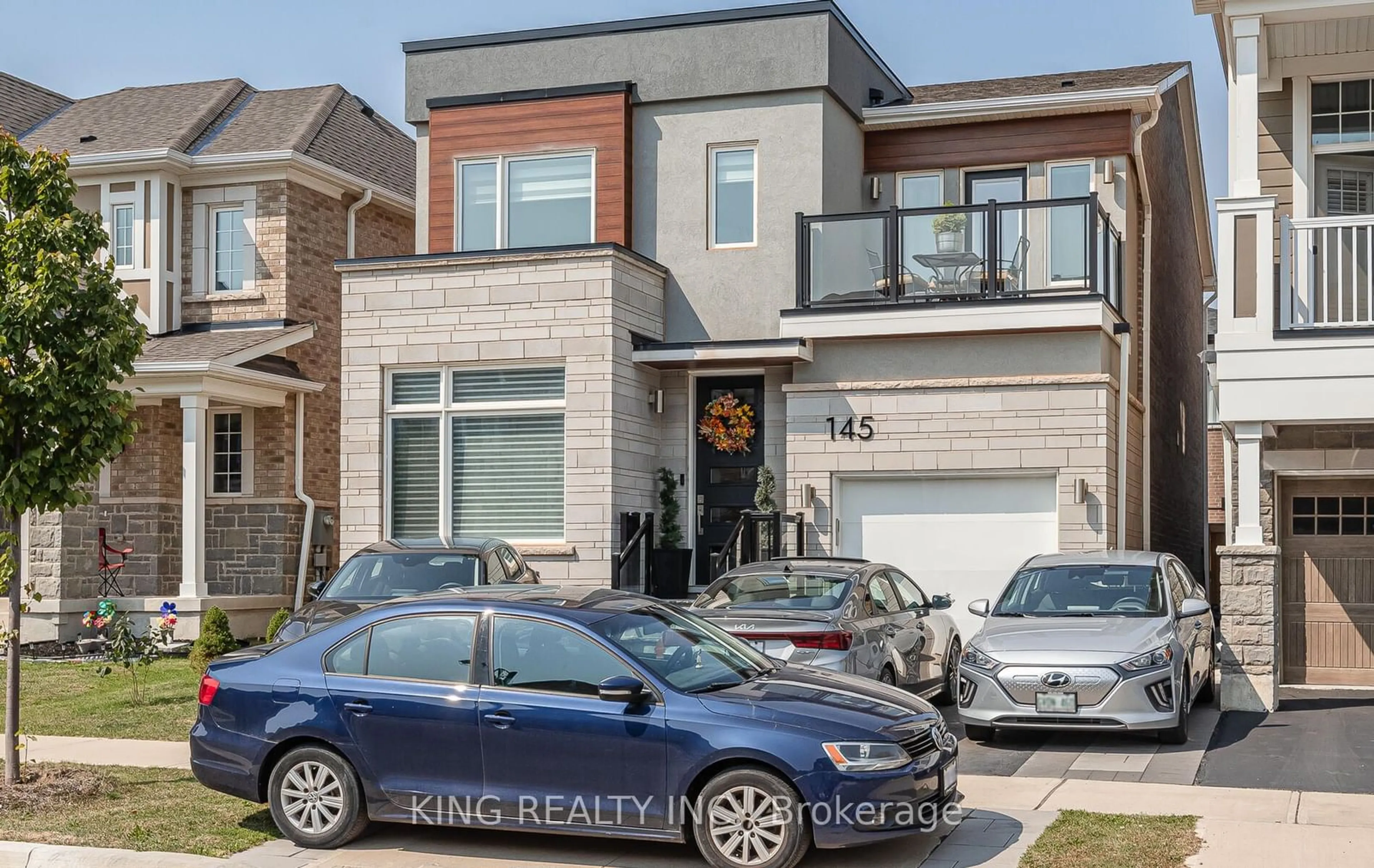 Home with brick exterior material, street for 145 Marvin Ave, Oakville Ontario L6H 0Y6