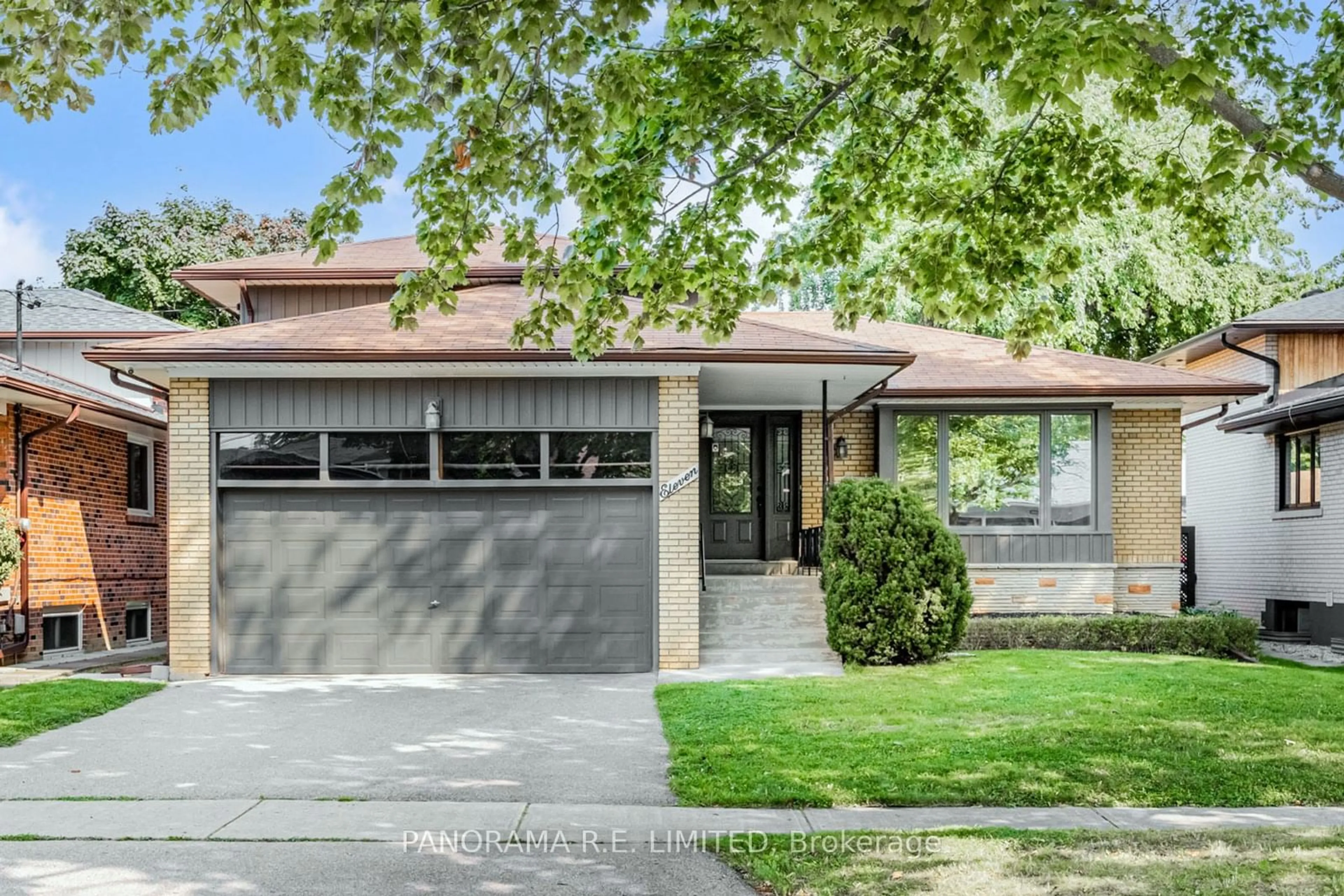 Home with brick exterior material, street for 11 Park Manor Dr, Toronto Ontario M9B 5C1