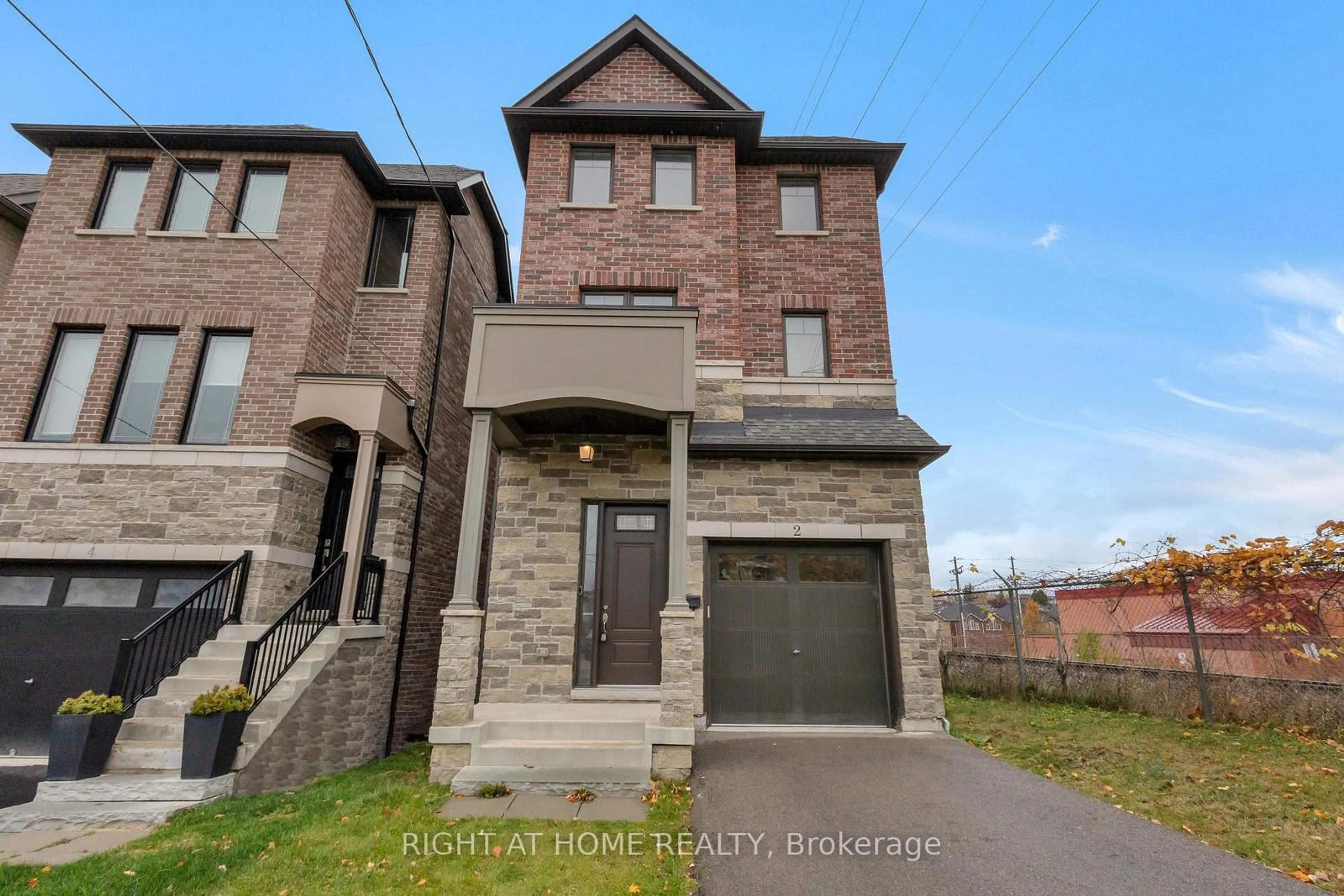 Home with brick exterior material, street for 2 Helen Ave, Toronto Ontario M6N 2B4