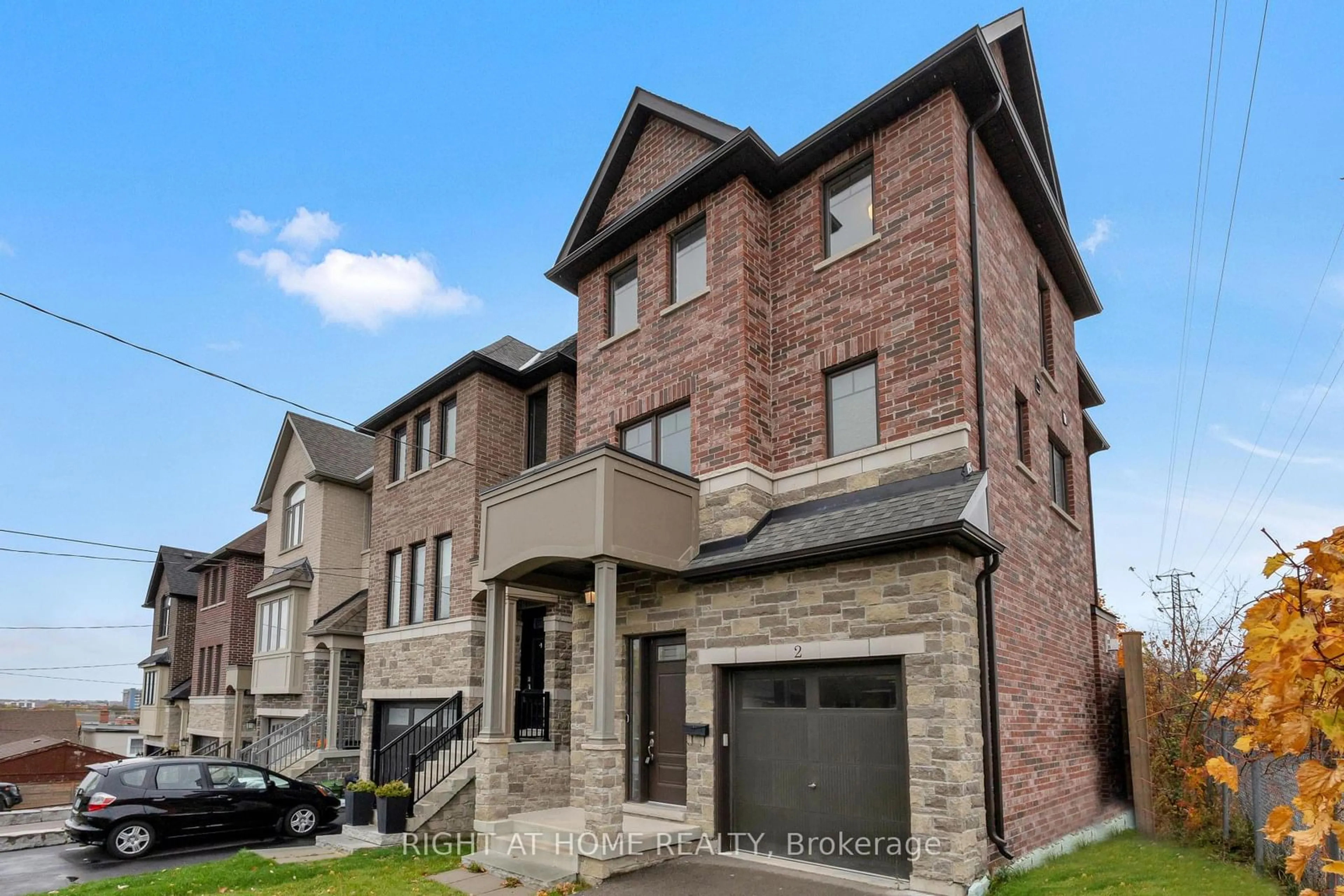 Home with brick exterior material, street for 2 Helen Ave, Toronto Ontario M6N 2B4