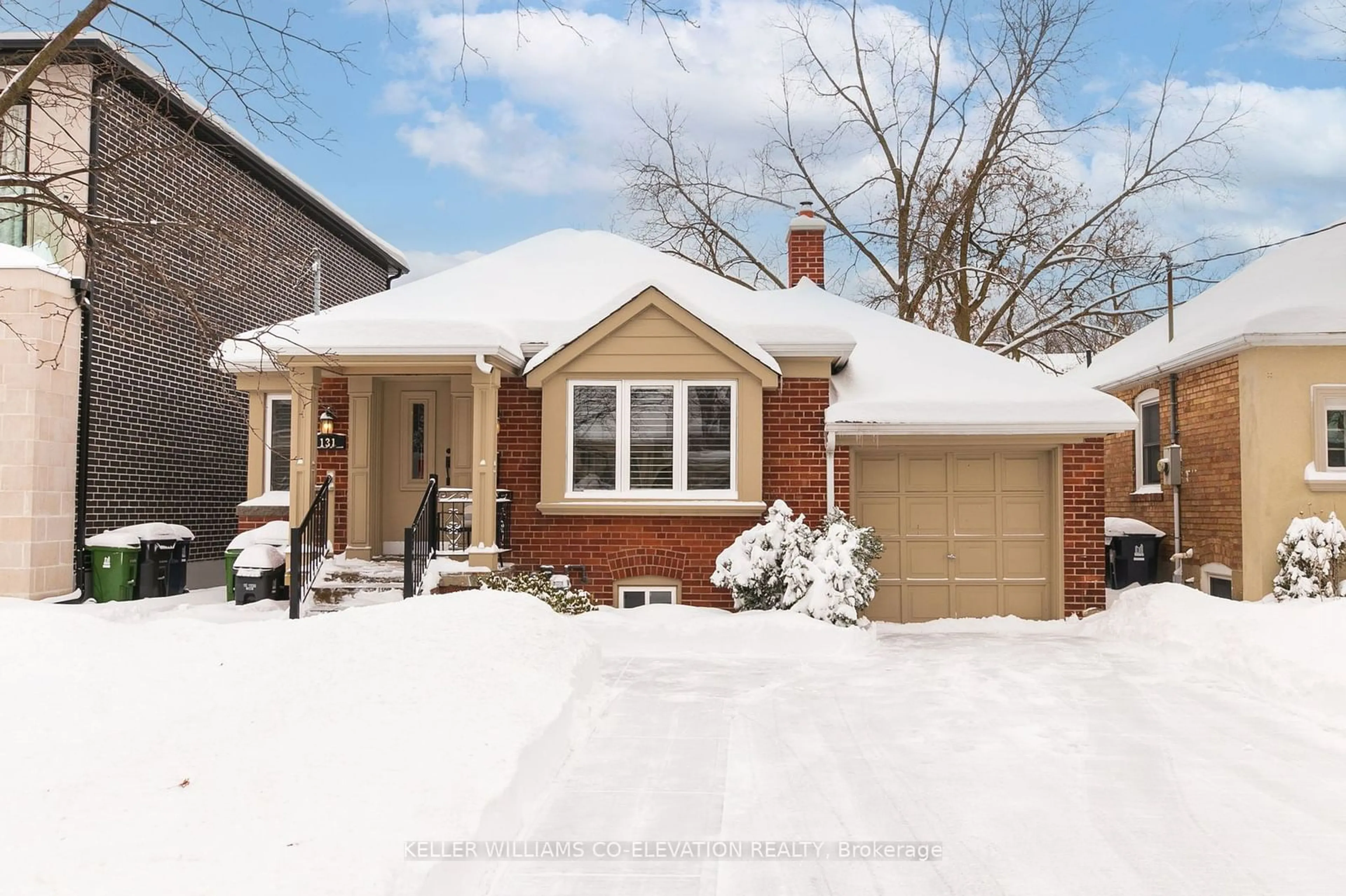 Home with brick exterior material, street for 131 Meadowvale Dr, Toronto Ontario M8Z 3K2