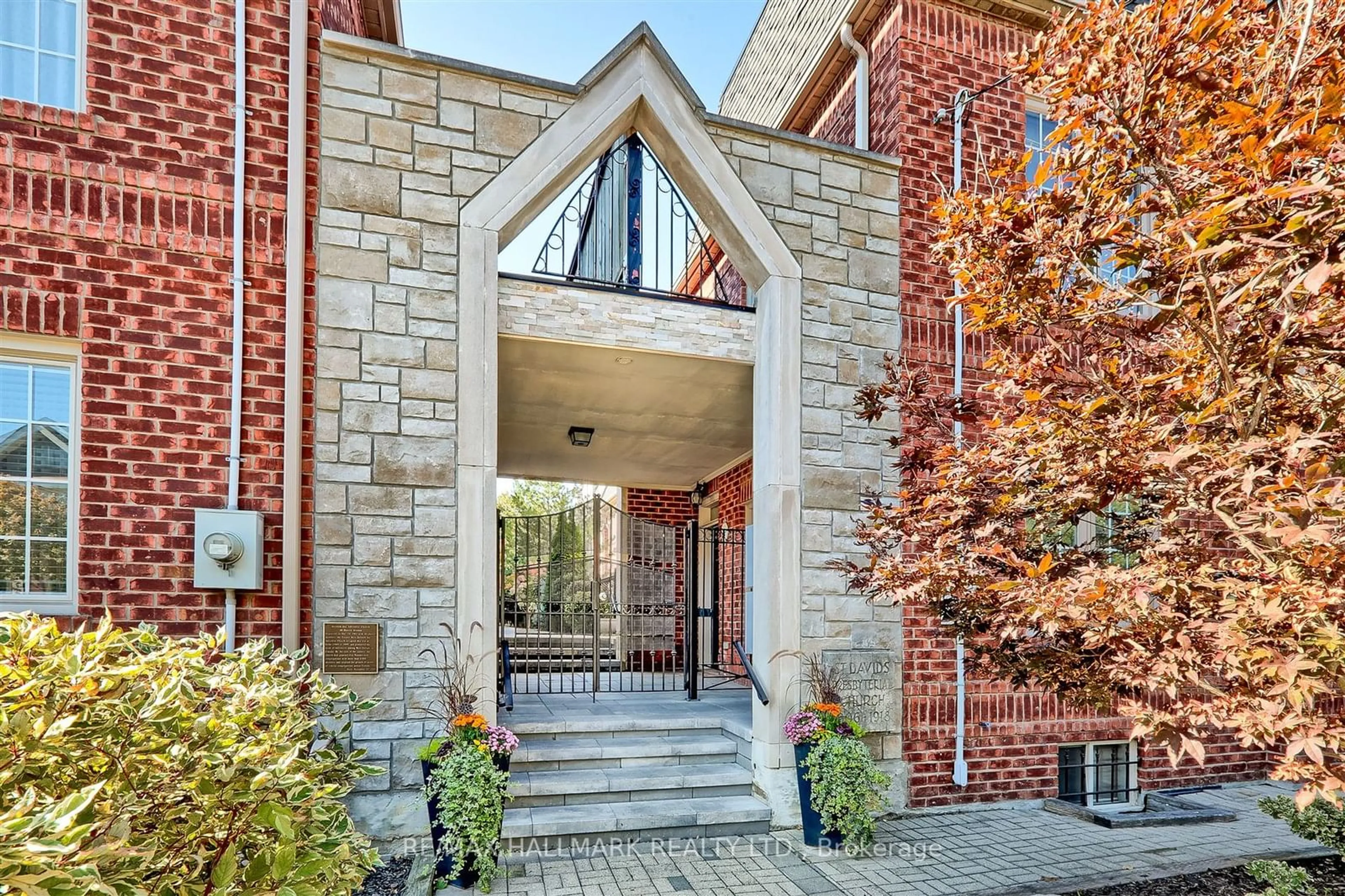 Home with brick exterior material, street for 10 Archgate Lane, Toronto Ontario M6E 5B1