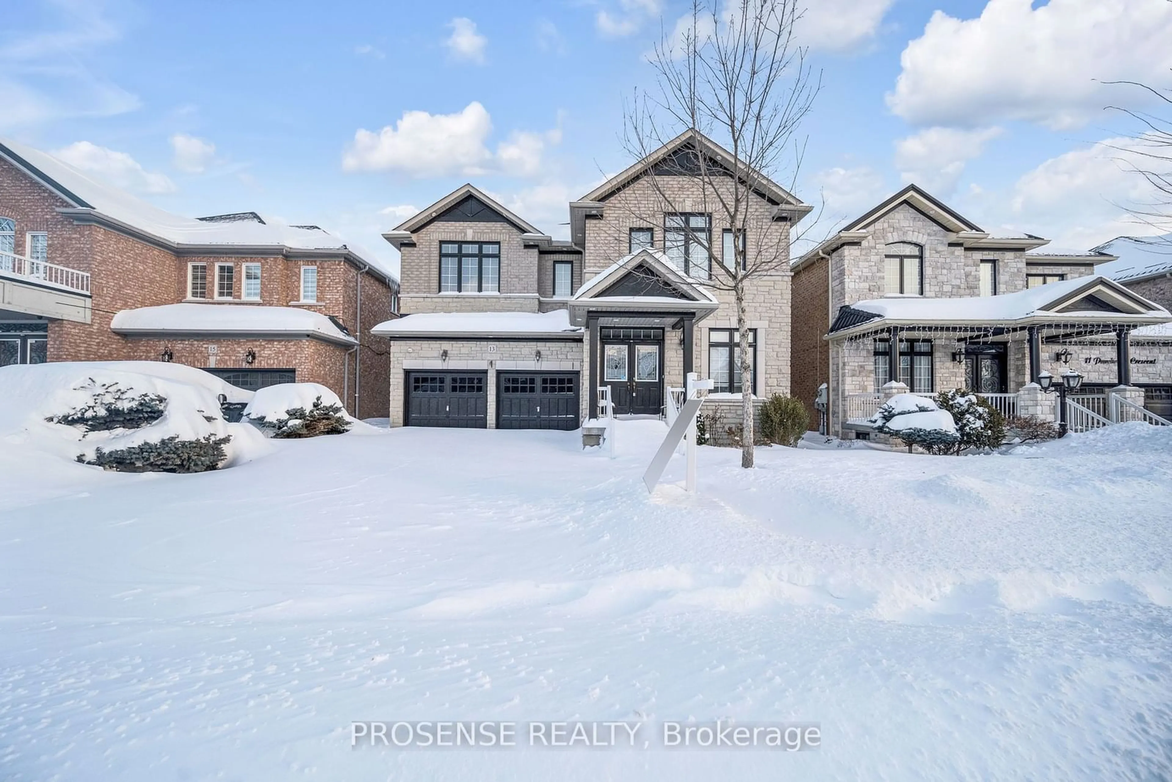 Home with brick exterior material, street for 13 Purebrook Cres, Brampton Ontario L6P 2L5