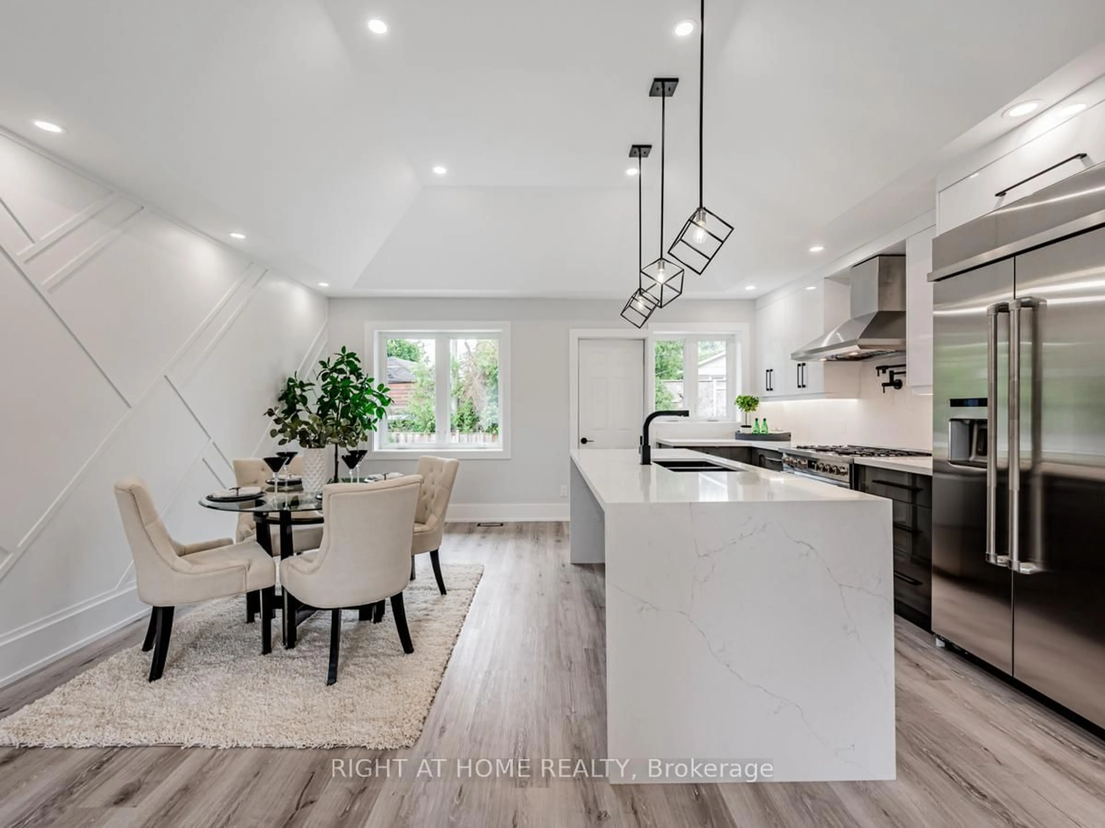 Open concept kitchen, unknown for 3 Rollins Pl, Toronto Ontario M9B 3Y4