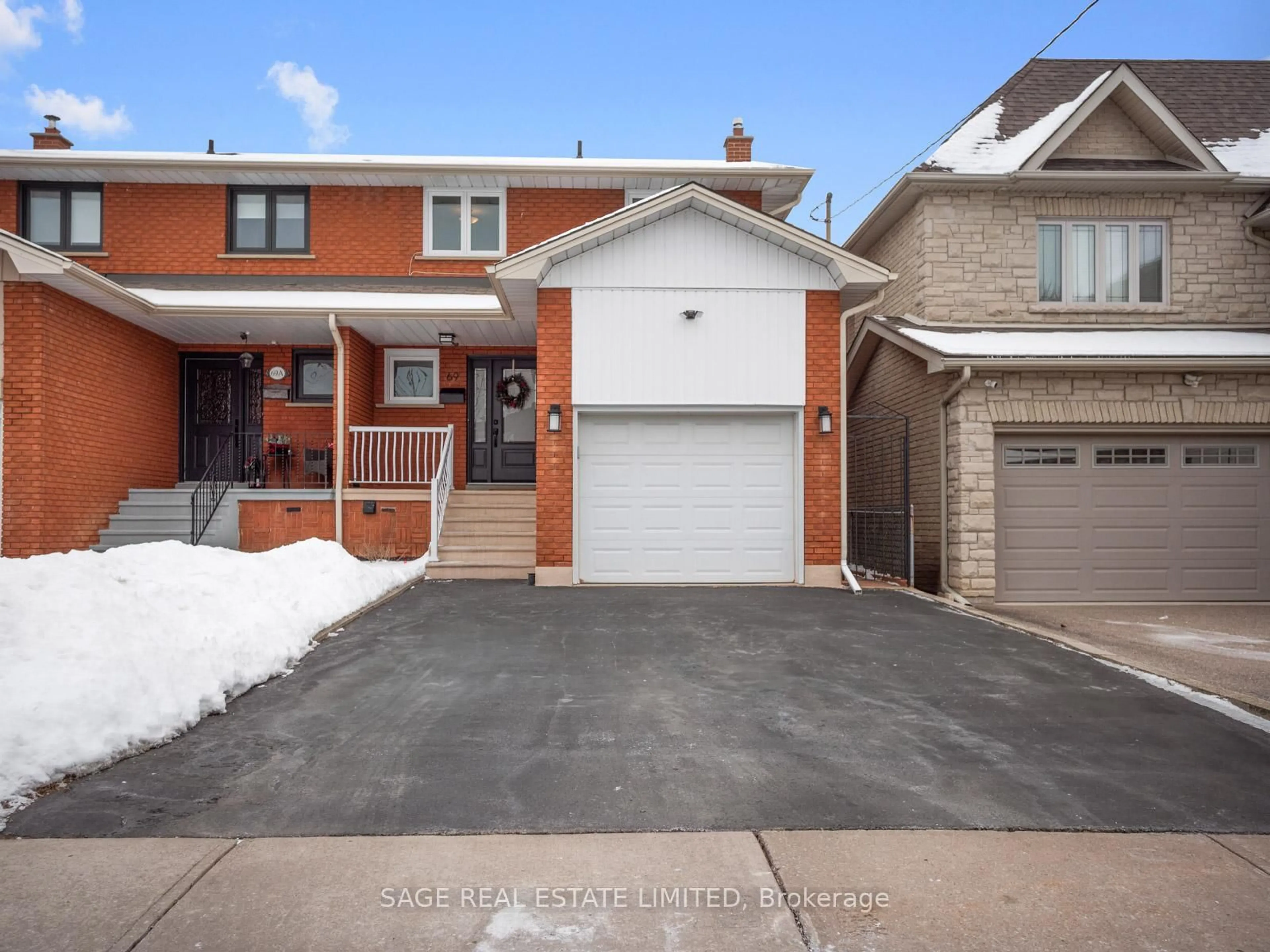 Home with brick exterior material, street for 69 FOCH Ave, Toronto Ontario M8W 3X5