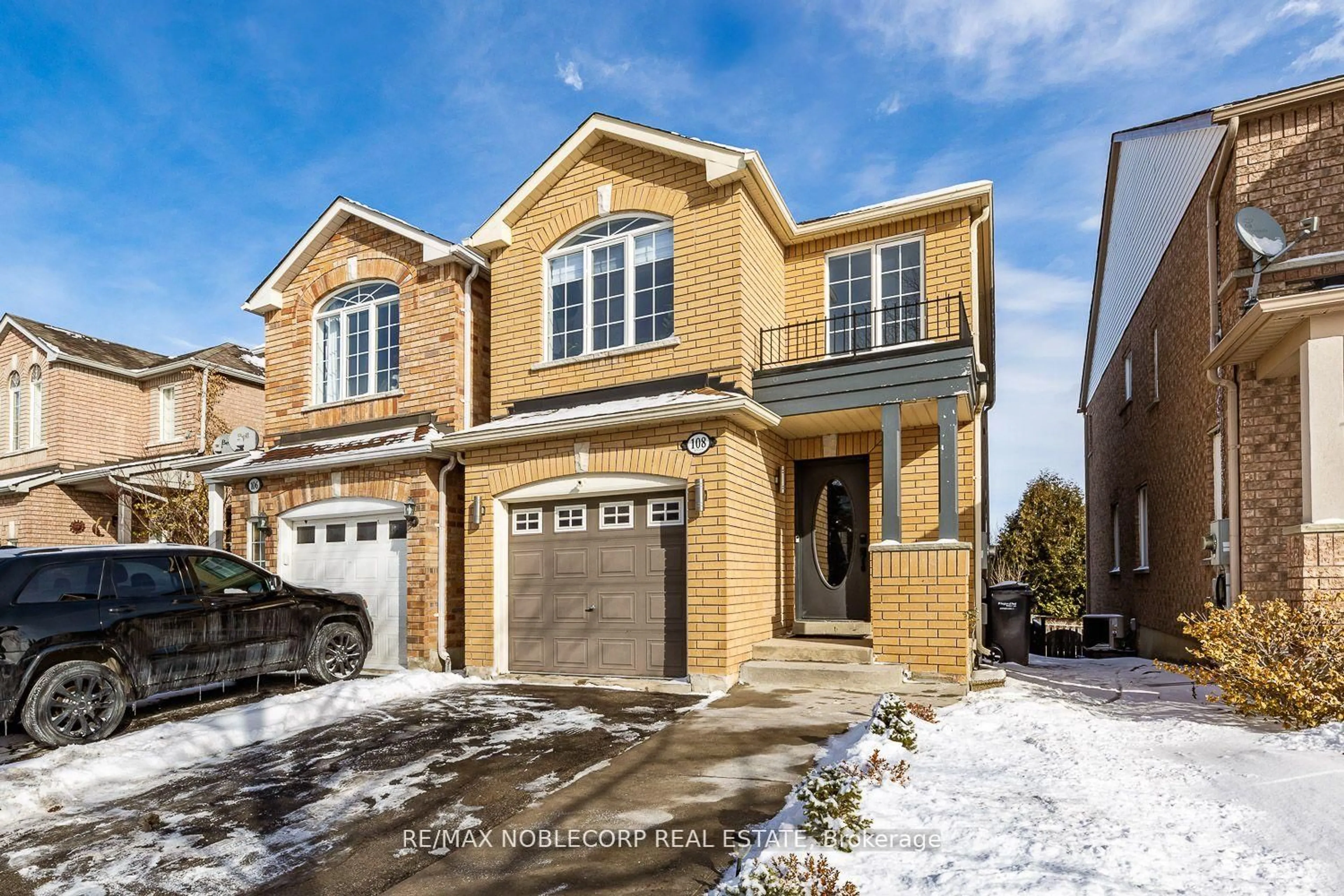 Home with brick exterior material, street for 108 Senator Way, Caledon Ontario L7E 2S6