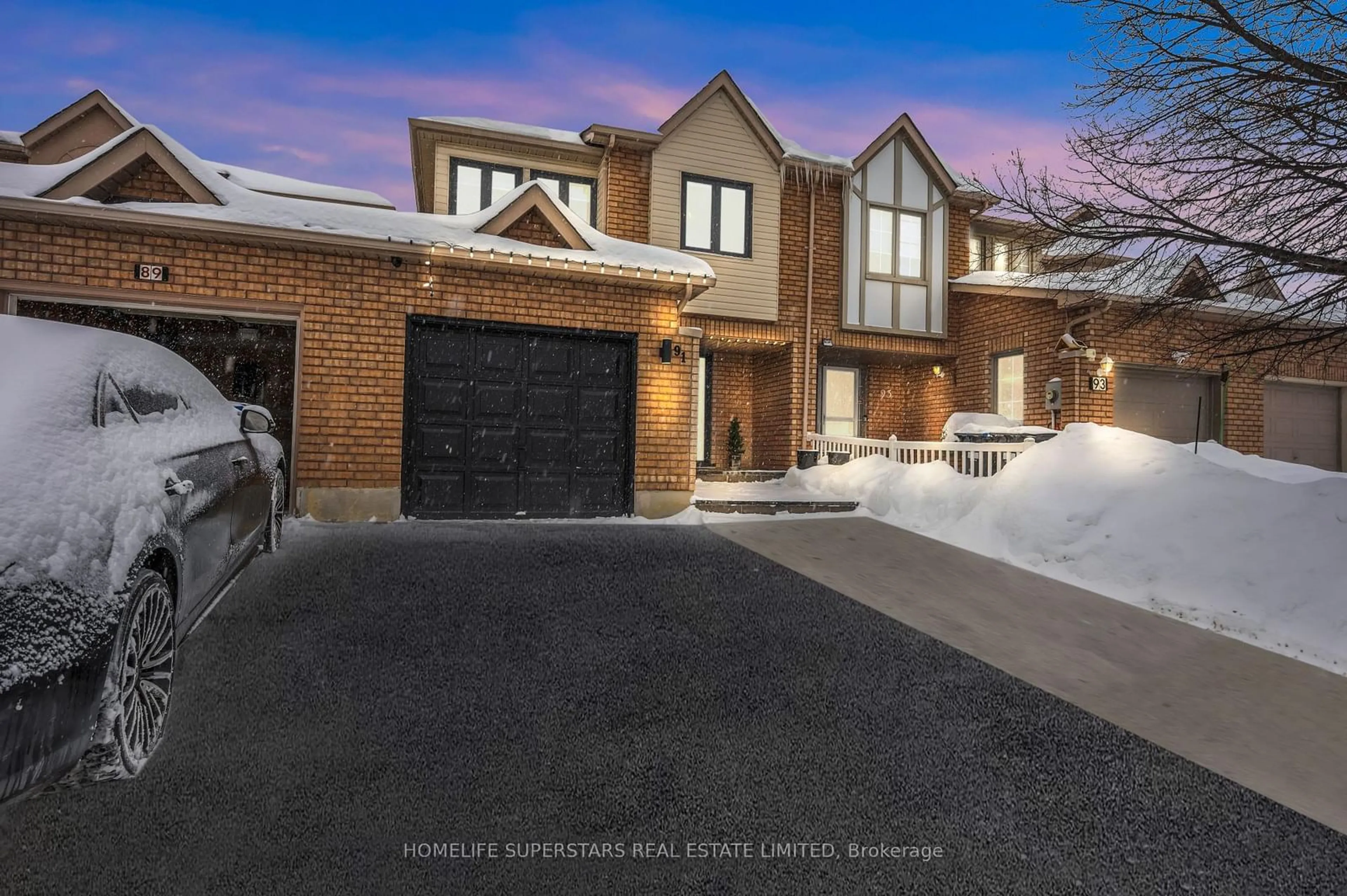 Home with brick exterior material, street for 91 Hanton Cres, Caledon Ontario L7E 1W1