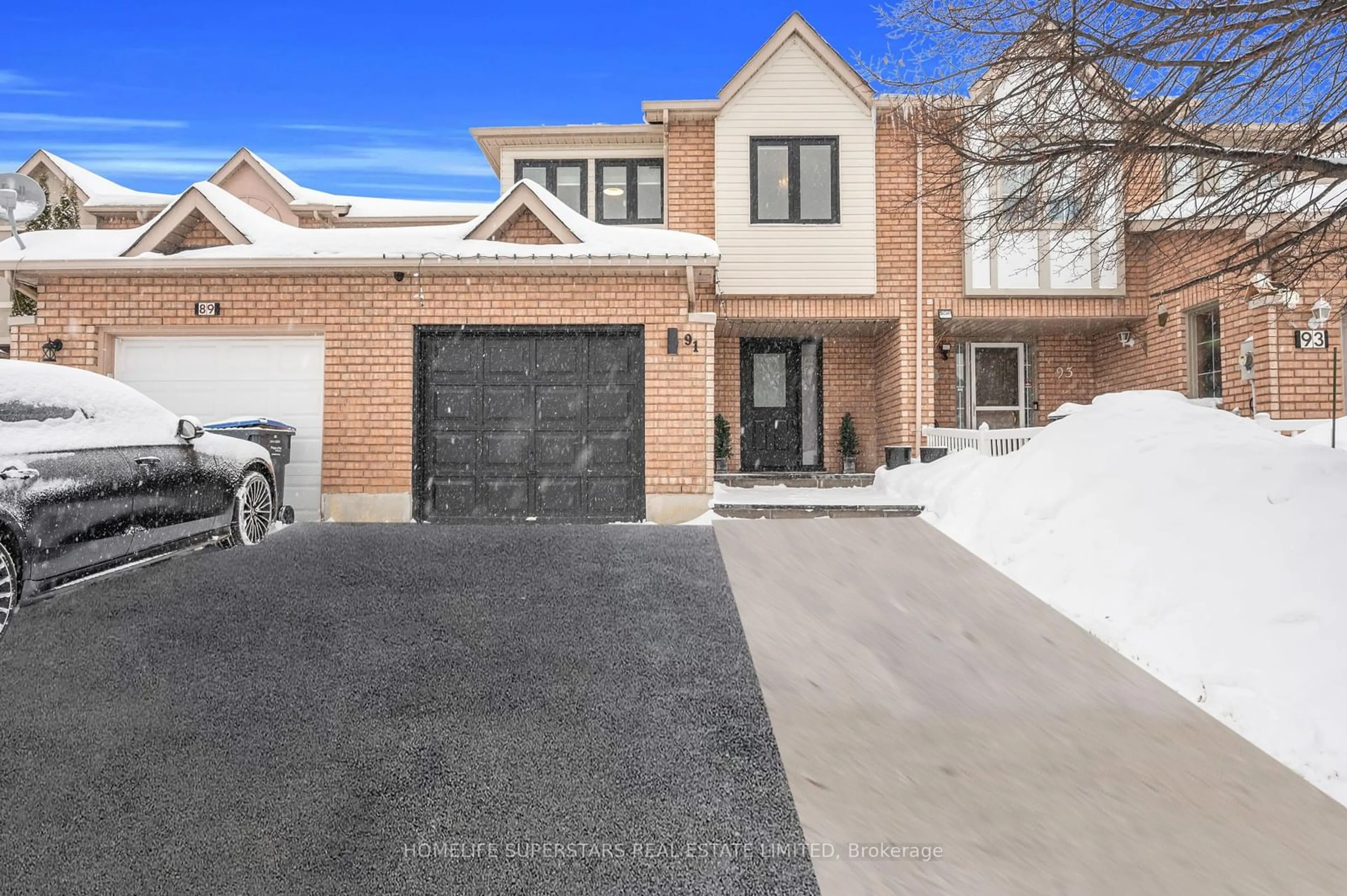 Home with brick exterior material, street for 91 Hanton Cres, Caledon Ontario L7E 1W1